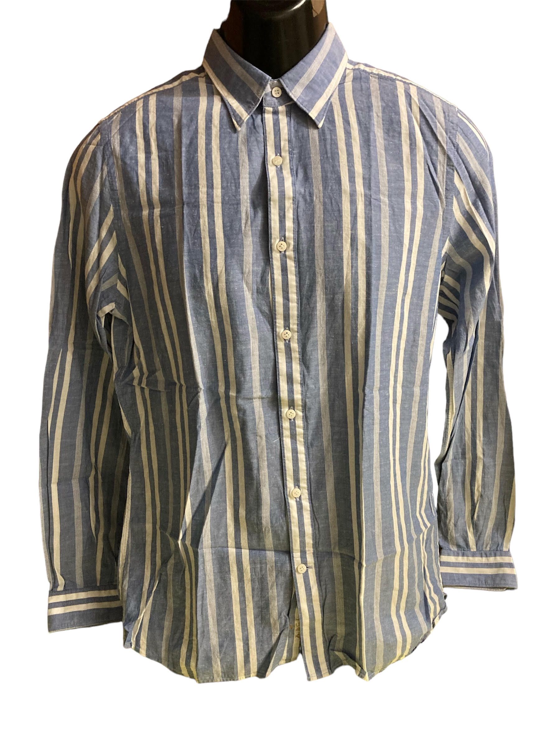 Japanese Brand A.B.C.L Long Sleeve Cotton/Silk Shirt Japanese Fabric. Size US M / EU 48-50 / 2 - 1 Thumbnail