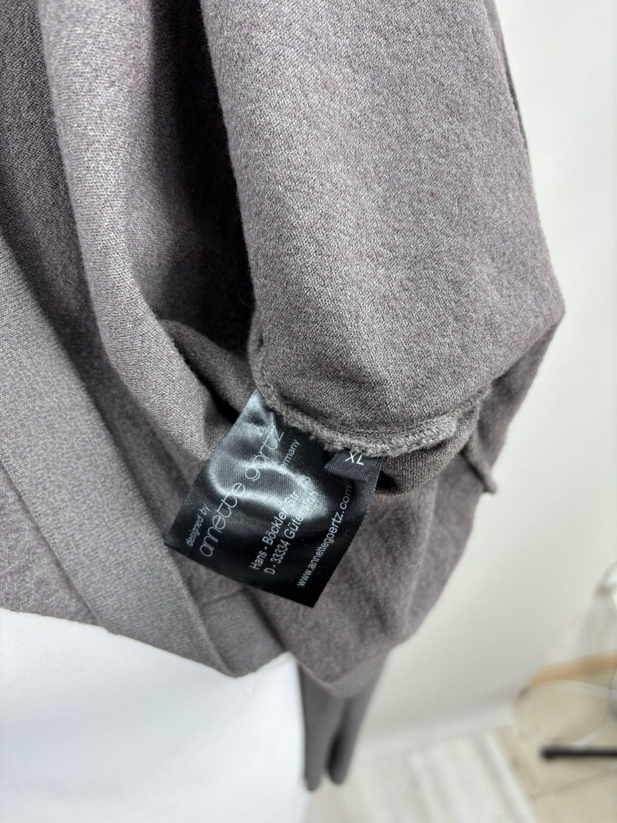 Annette Gortz Womens sweater Annette Gortz Size XL Color Gray Size XL / US 12-14 / IT 48-50 - 11 Thumbnail