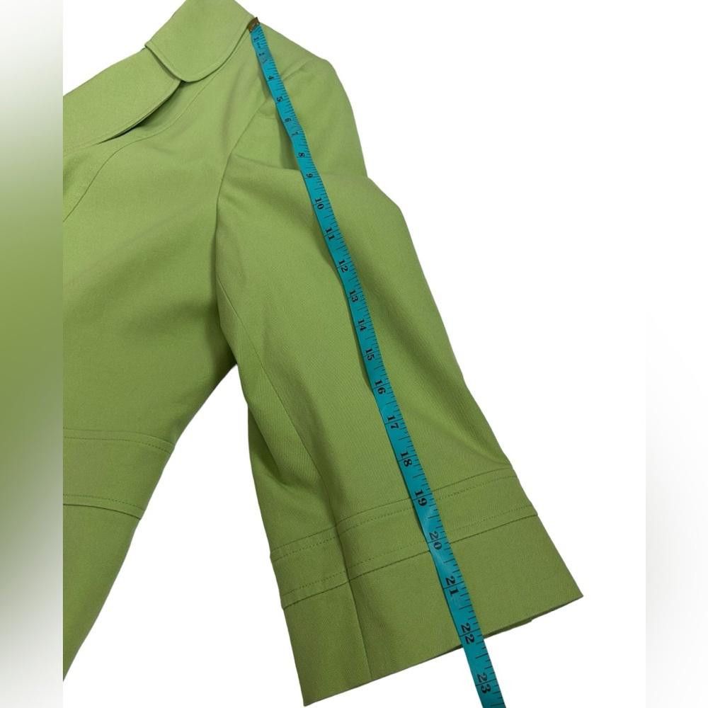 Elie Tahari Tahari l Lime Green Retro Blazer Jacket 18W Size XXL / US 16-18 / IT 52-54 - 4 Thumbnail