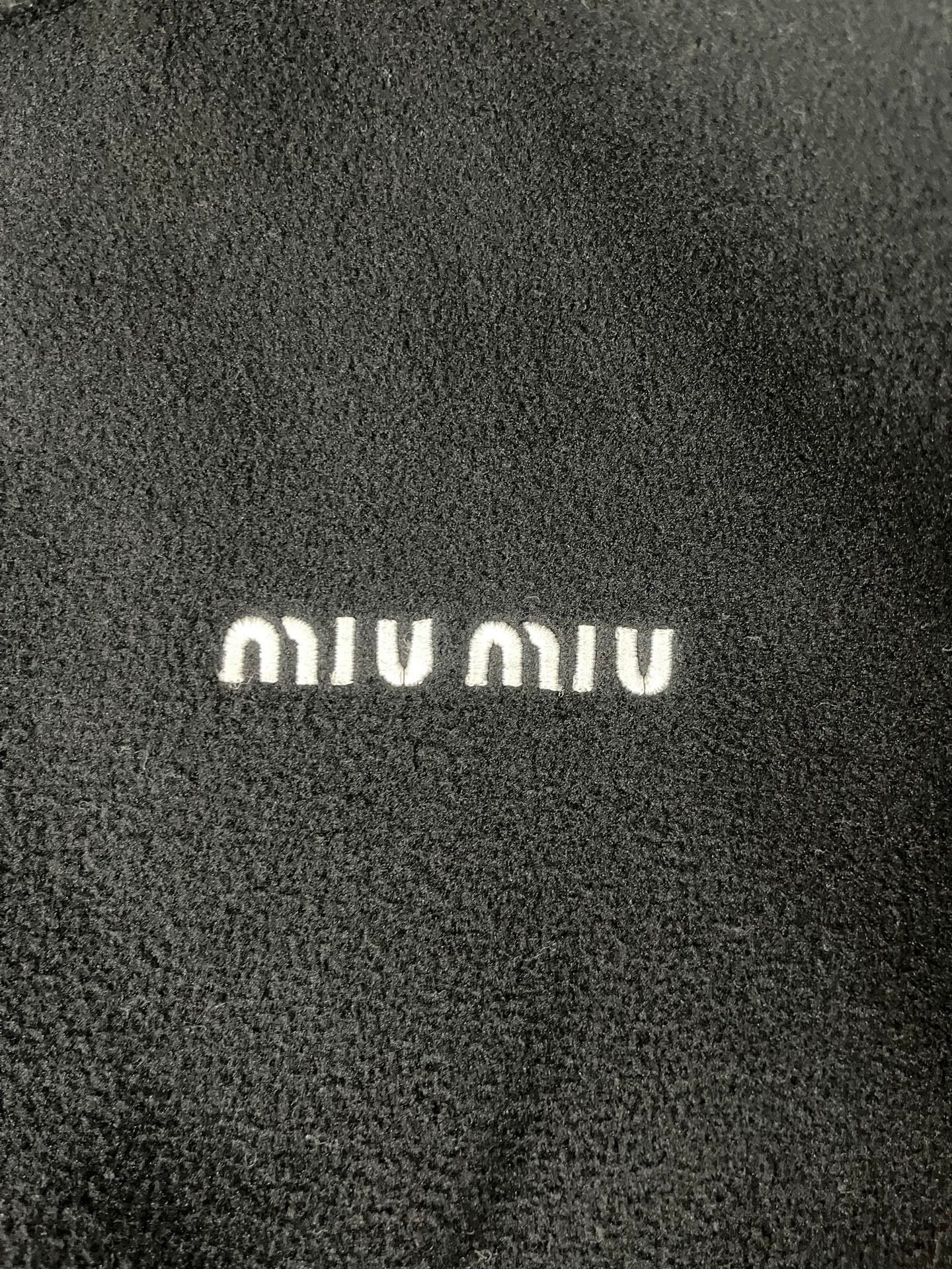 Miu Miu MIU MIU Fleece Half-Zip Jacket XS New Size US XS / EU 42 / 0 - 5 Thumbnail