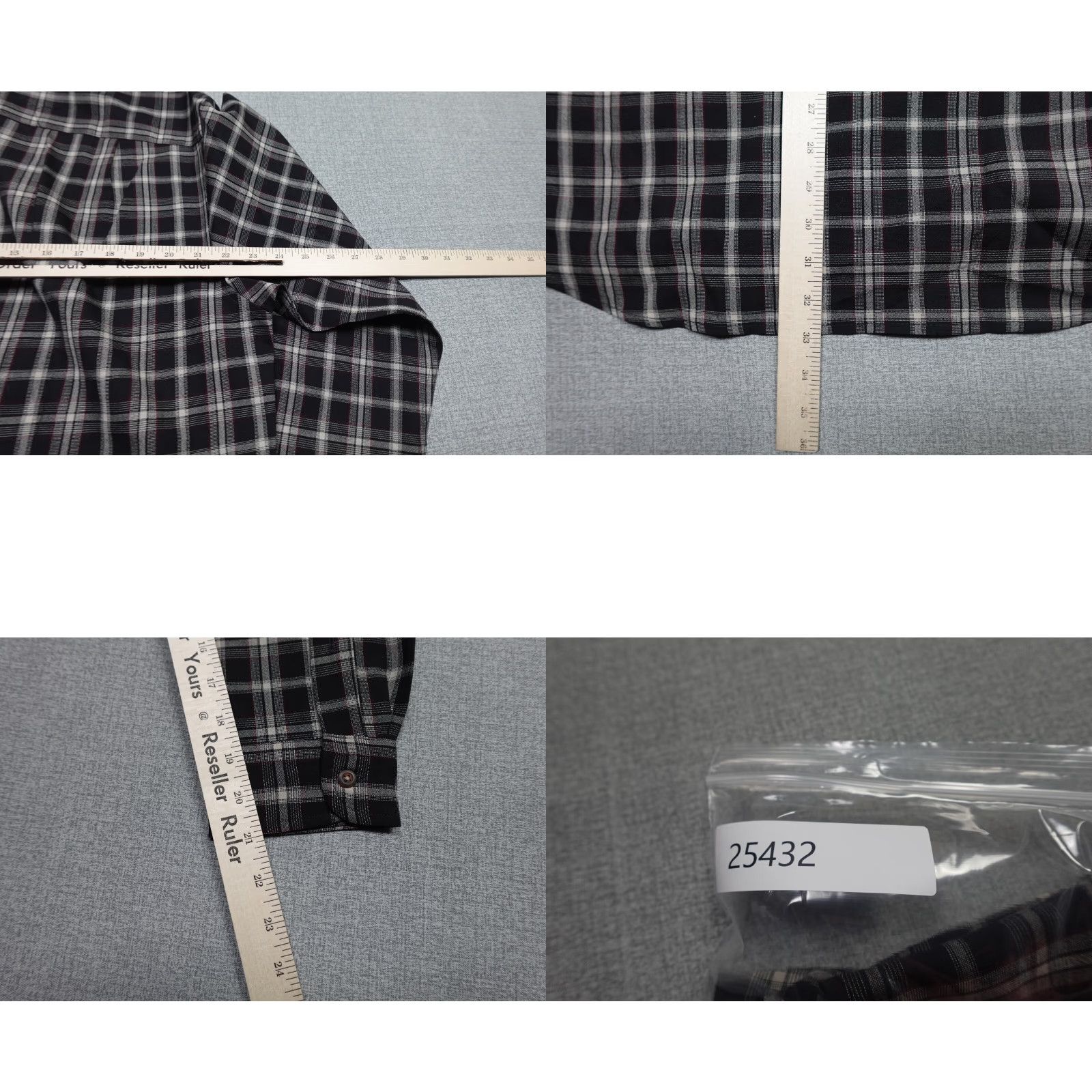 Pendleton VINTAGE Pendleton Wool Shirt Men L Black Plaid 90s Button-Down Collared Long Sleeve Wool Shirt Size US L / EU 52-54 / 3 - 8 Thumbnail