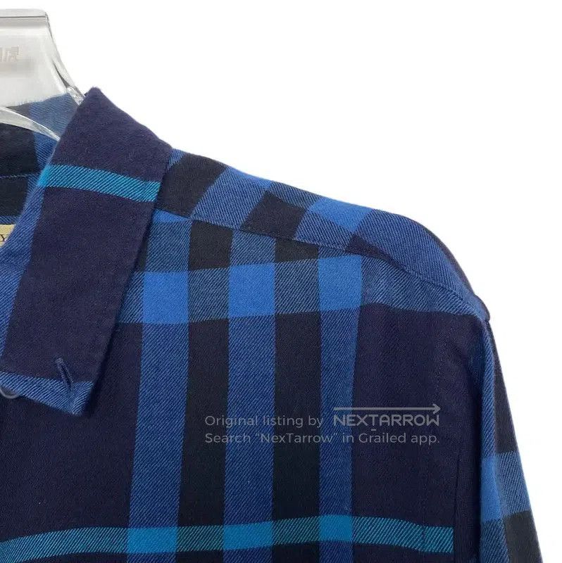 Burberry Burberry Blue Cotton Long Sleeve Shirt. Size US M / EU 48-50 / 2 - 4 Thumbnail