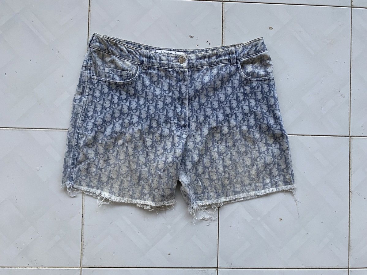 Dior Oblique Denim Shorts