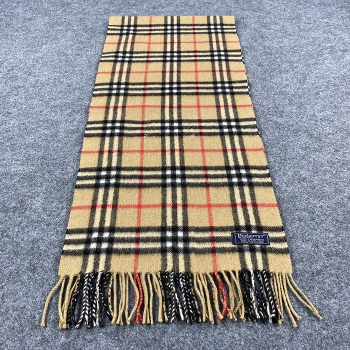 Burberry on sale scarf grailed