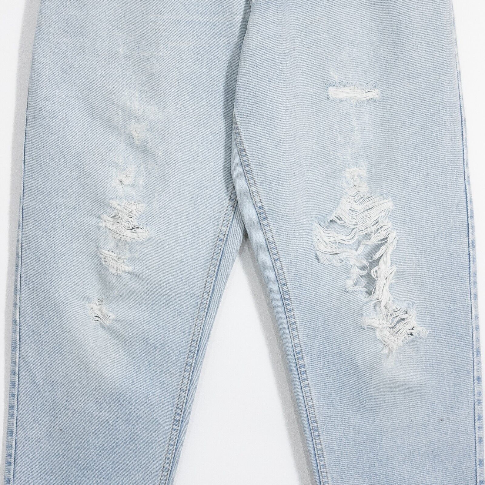 Levi's Vintage 90s Levis 560 Jeans 32x30 - Distressed Light Wash Size US 32 / EU 48 - 3 Thumbnail