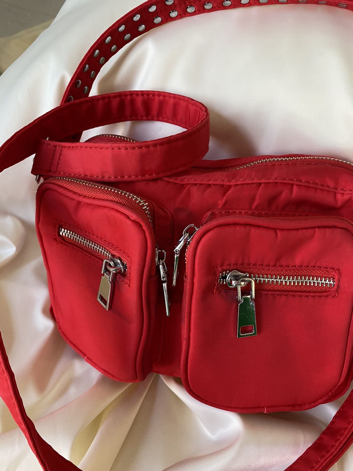 Vintage Vintage red shoulder bag Size ONE SIZE - 4 Thumbnail