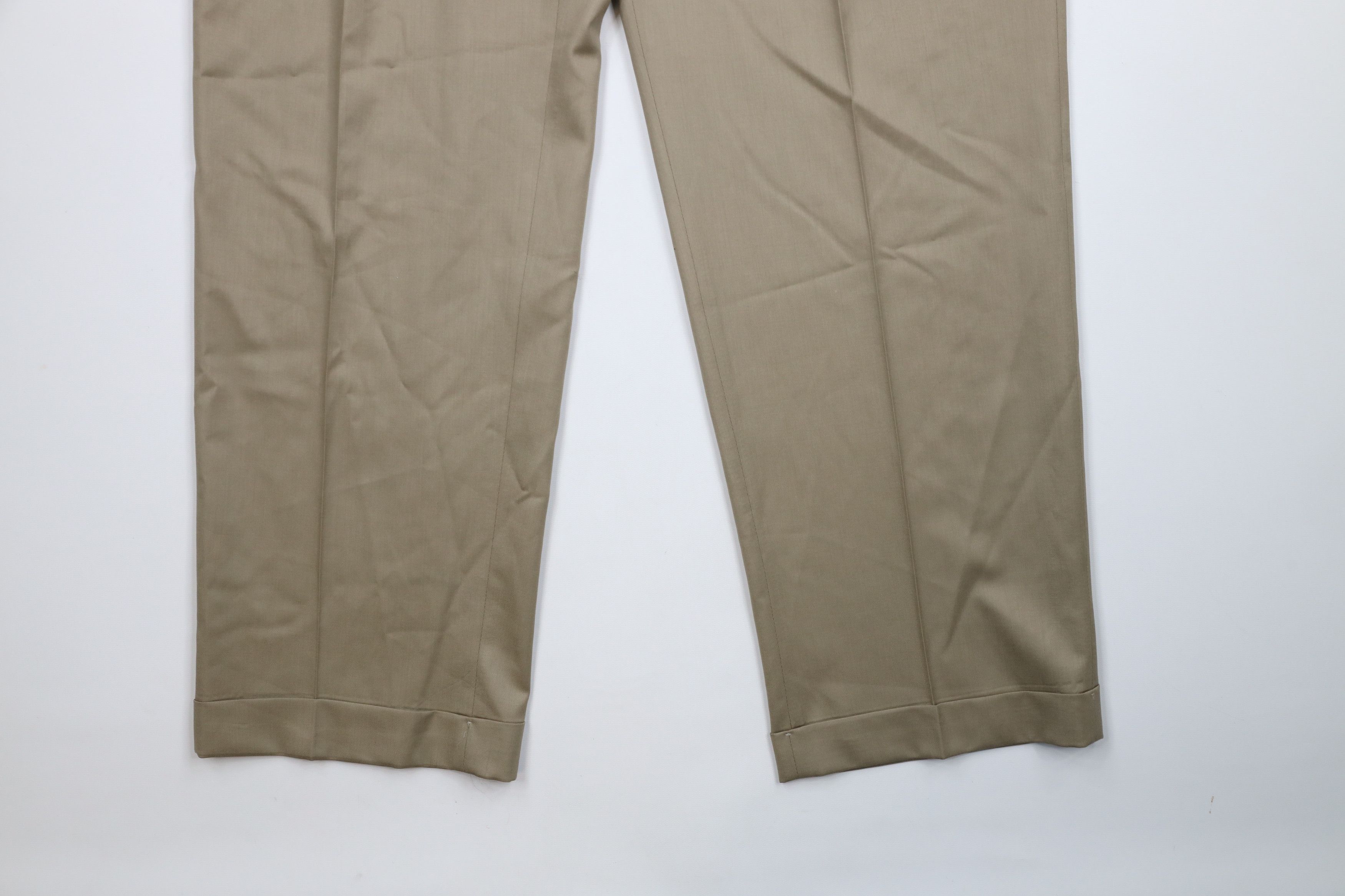 Ralph Lauren × Vintage Deadstock Vintage 90s Ralph Lauren Cashmere Wide Leg Pants Size US 38 / EU 54 - 4 Thumbnail