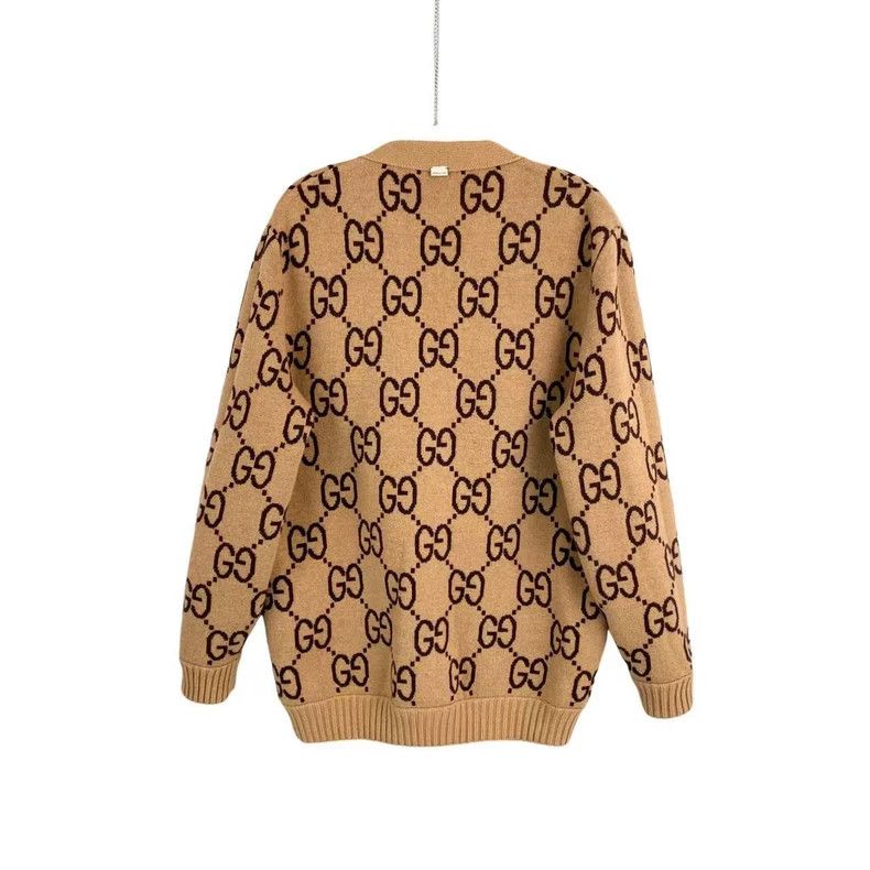 Gucci Gucci Old flower full print double-sided knitted cardigan Size S / US 4 / IT 40 - 4 Thumbnail