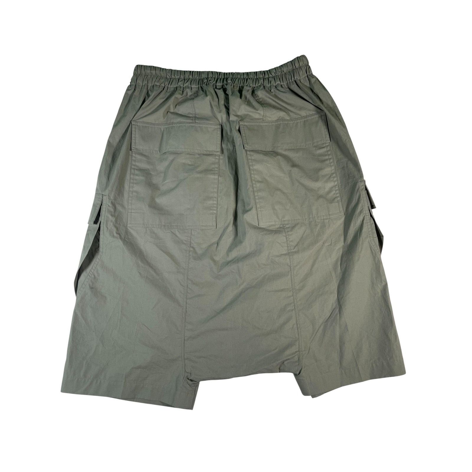 Rick Owens Rick Owens Olive Cargo Shorts Size 34" / US 12 / IT 48 - 2 Thumbnail