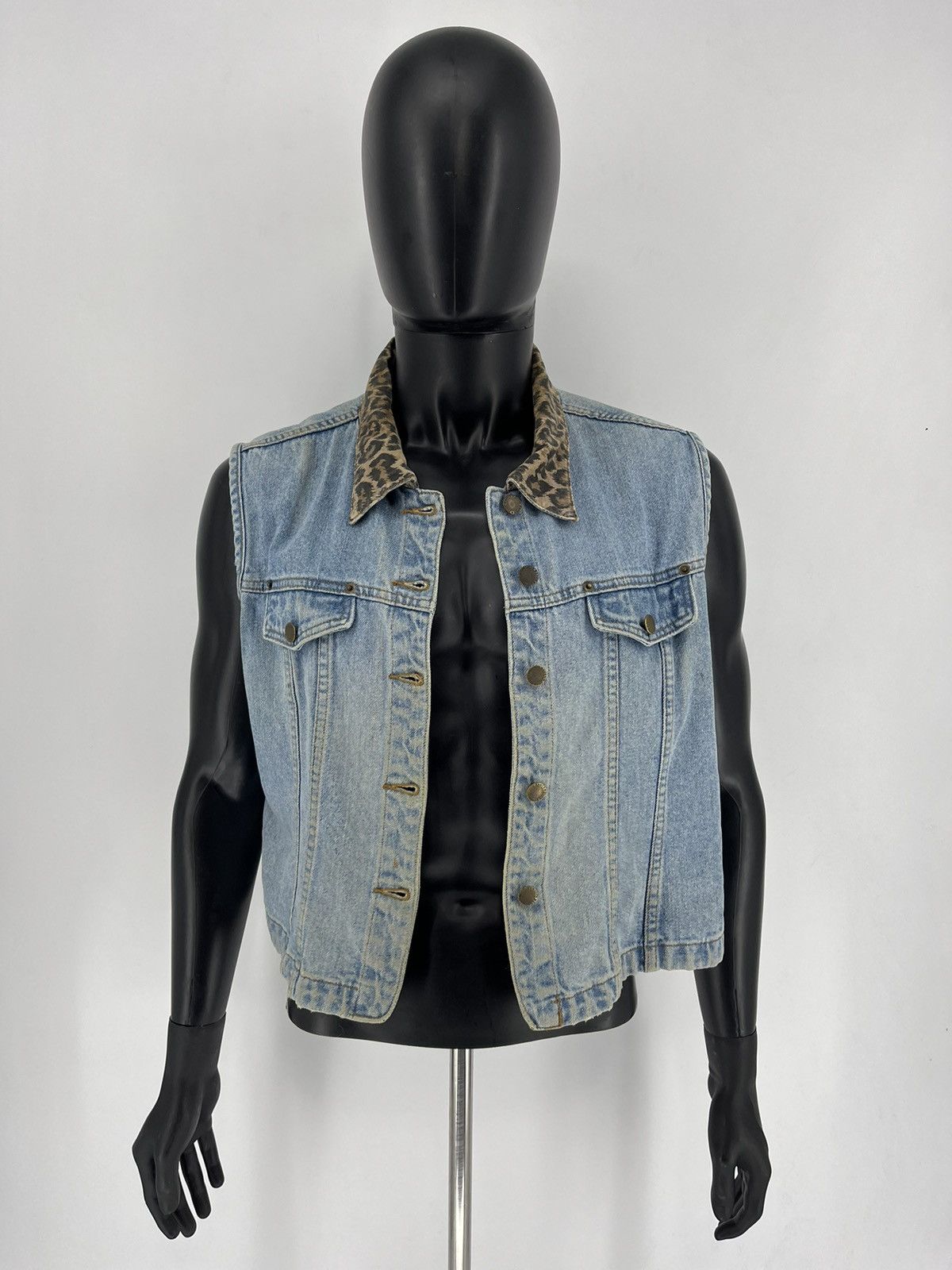 John Baner × Vintage John Baner Avant Garde Japanese Brand Denim Jacket Size US M / EU 48-50 / 2 - 2 Thumbnail