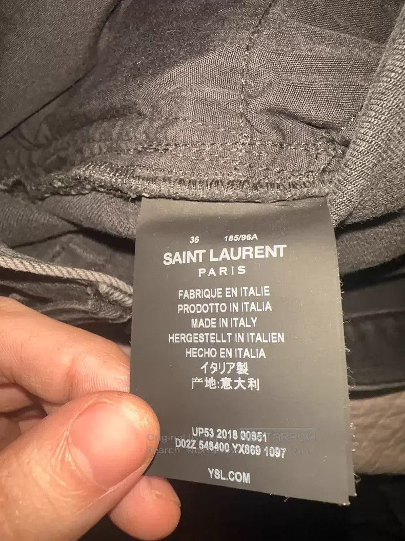 Saint Laurent Paris Saint Laurent Paris Classic Washed Solid Denim Jeans Size Size US 36 / EU 52 - 5 Thumbnail
