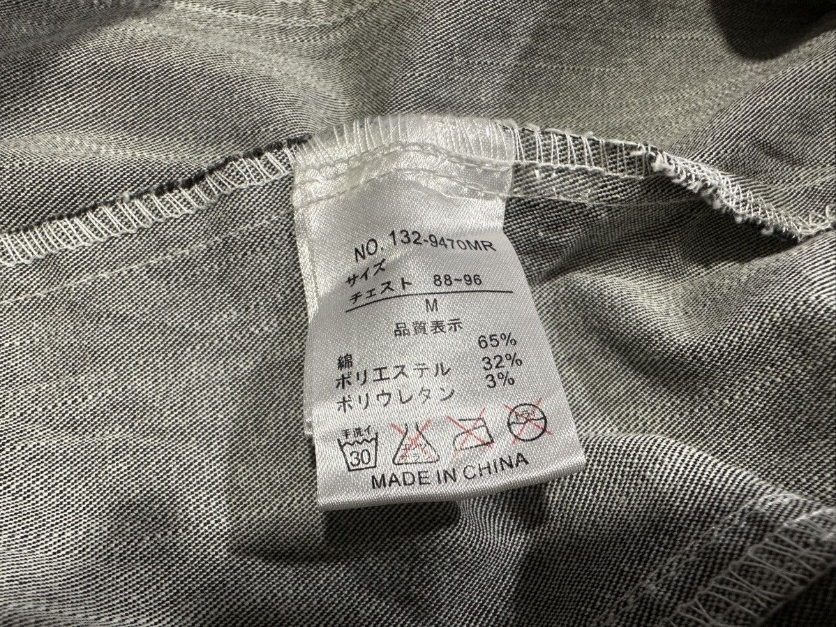 Hysteric Glamour × Japanese Brand × Seditionaries 🔥Sick Y2K Day Moon Western Shirt Zipper Ash Dyed Goth Punk Size US M / EU 48-50 / 2 - 11 Thumbnail