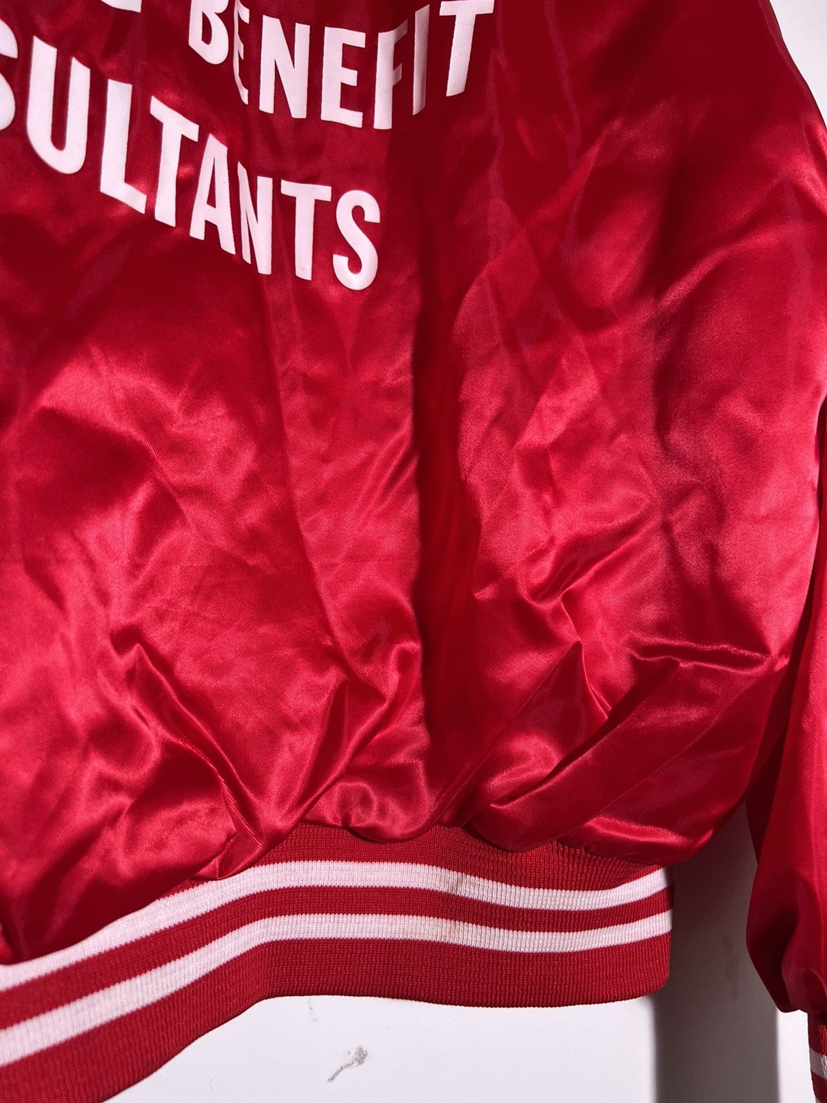 Vintage 80's VTG Vintage Baseball Retro Indie Varsity Satin Jacket Size US XL / EU 56 / 4 - 6 Thumbnail