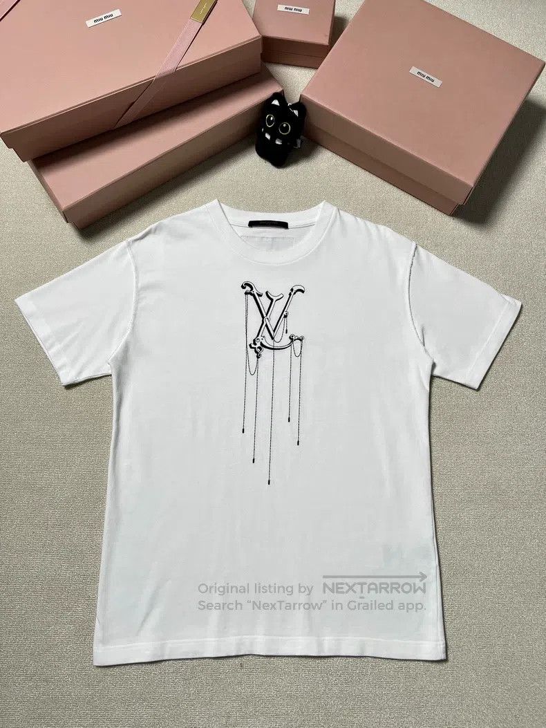 Louis Vuitton Louis Vuitton Pendant embroidered street style cotton loos Size US S / EU 44-46 / 1 - 1 Thumbnail