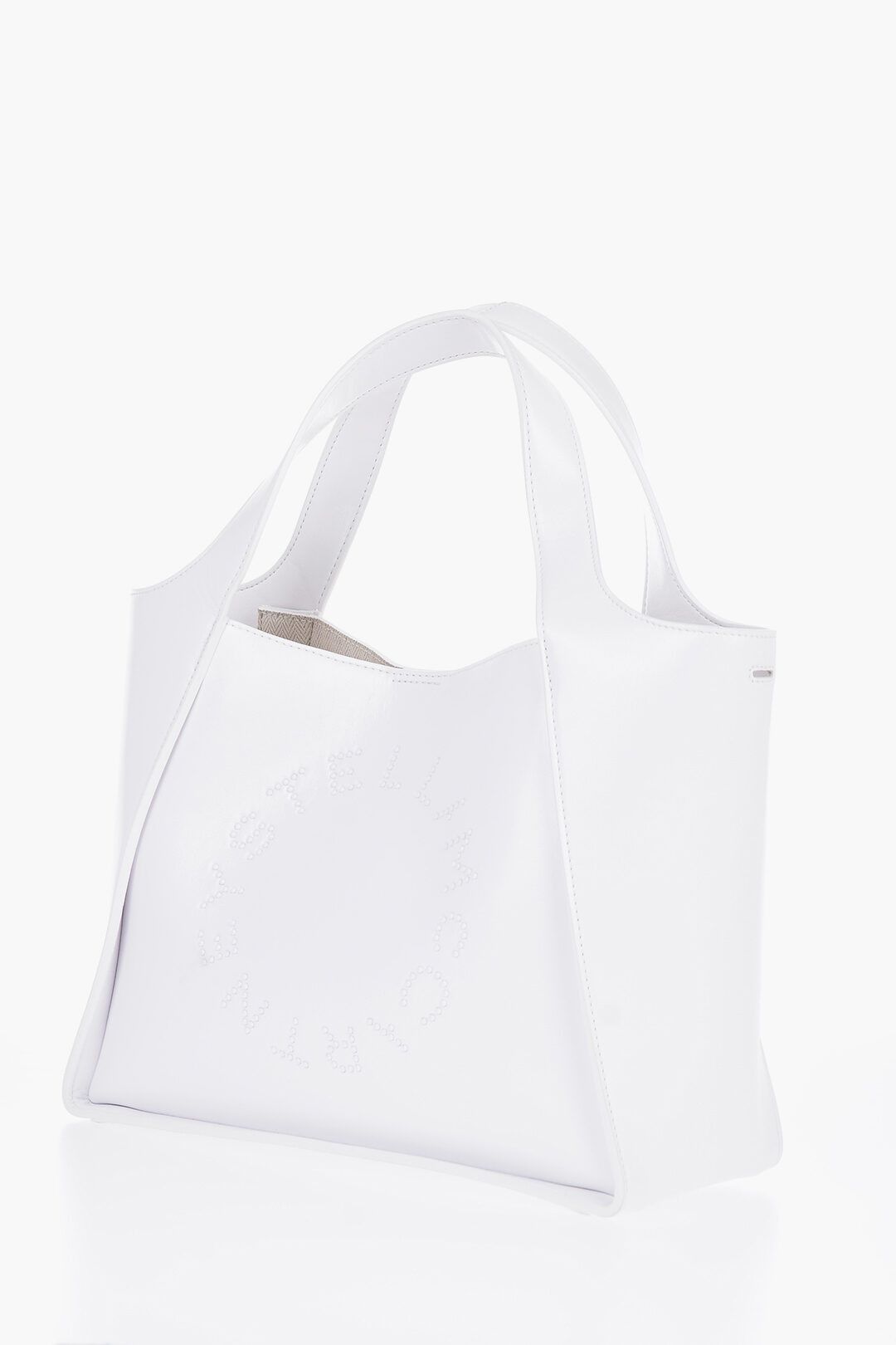 Stella McCartney og1mm0824 Size: OS / Vegan Leather Tote Bag in White Size ONE SIZE - 2 Thumbnail