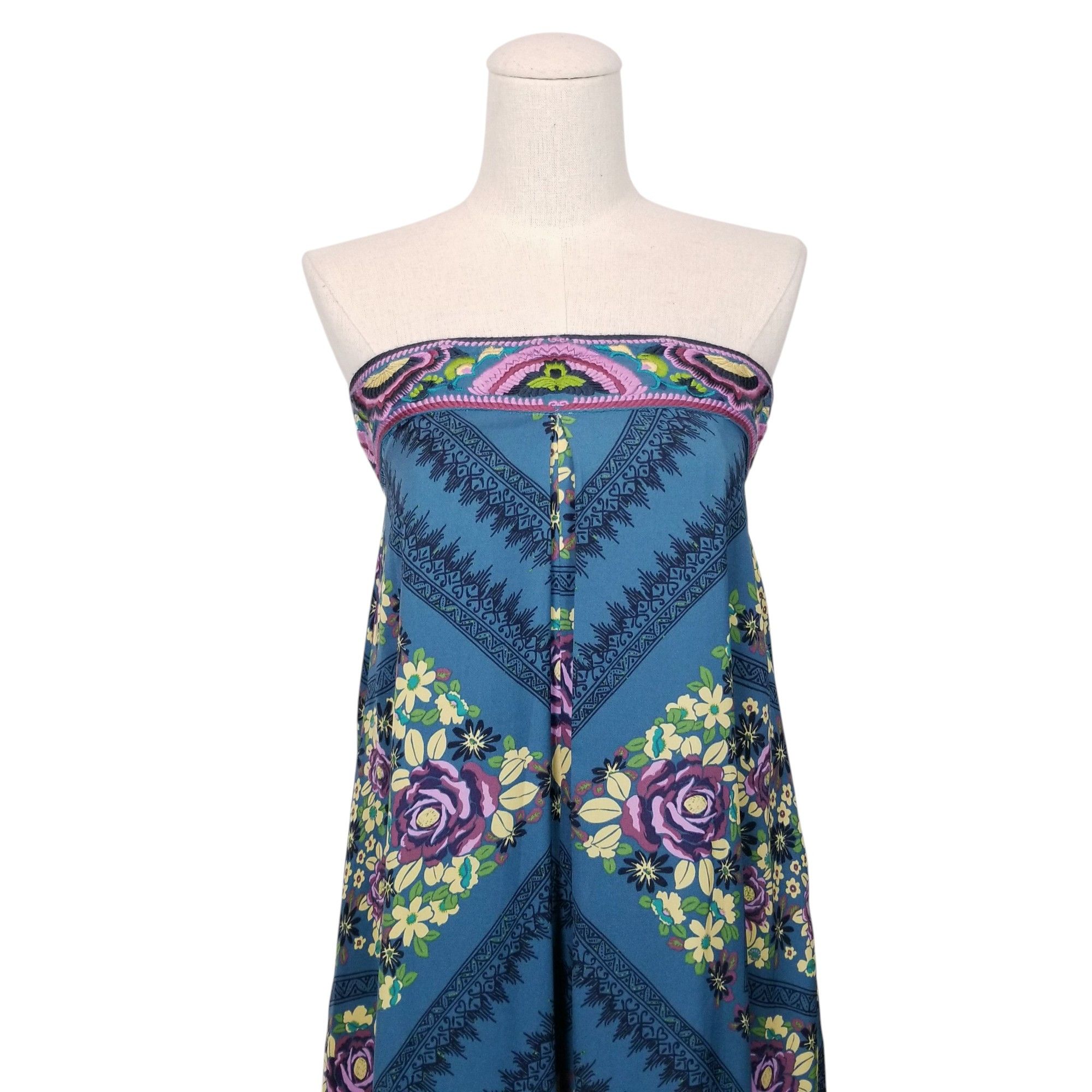 Free People Serendipity Wide Leg Jumpsuit Sz Medium Size 30" / US 8 / IT 44 - 2 Thumbnail