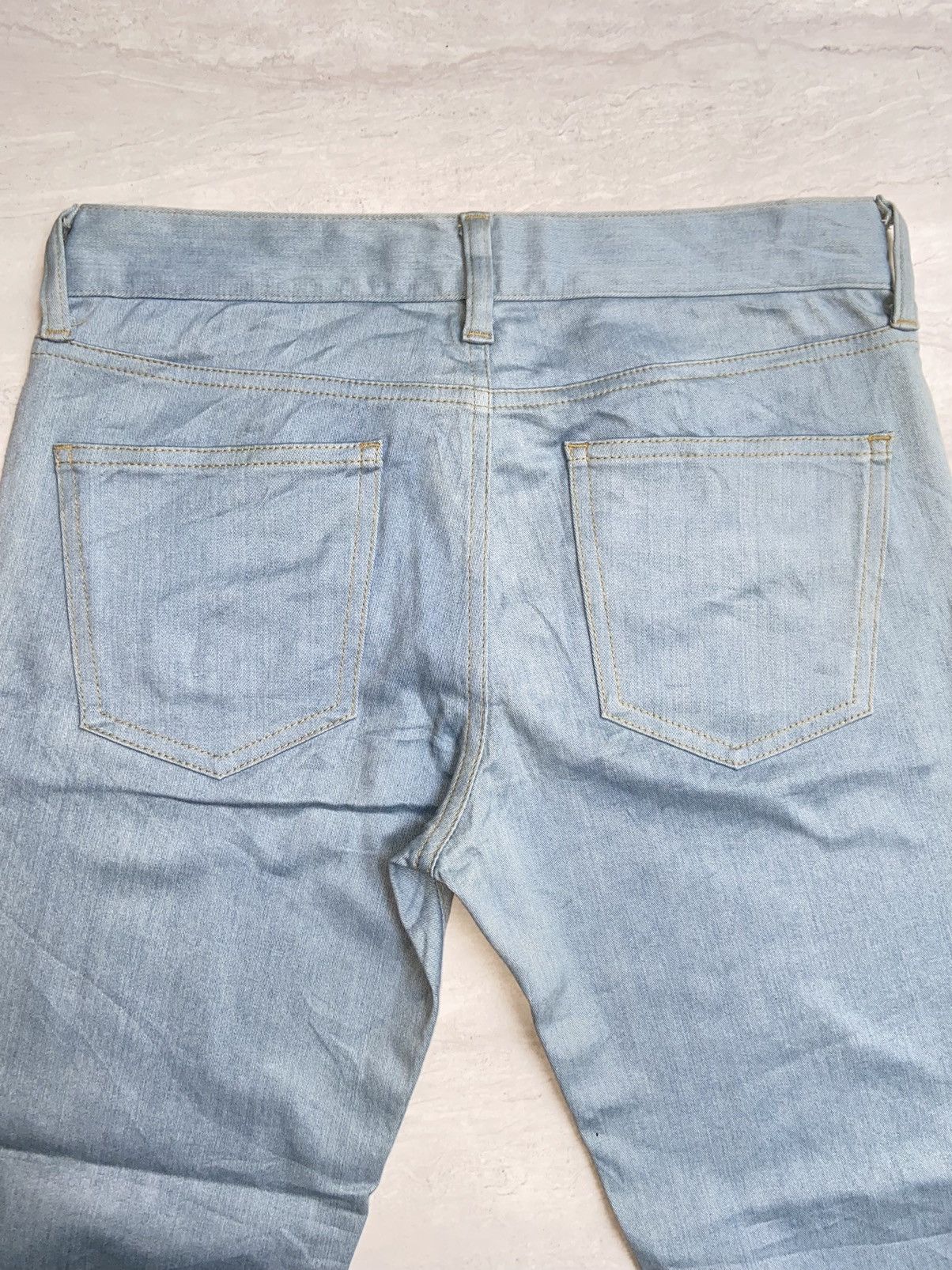Comme des Garcons × Japanese Brand × Junya Watanabe COMME Des GARCONS JUNYA WATANABE Blue Jeans Size US 29 - 6 Thumbnail
