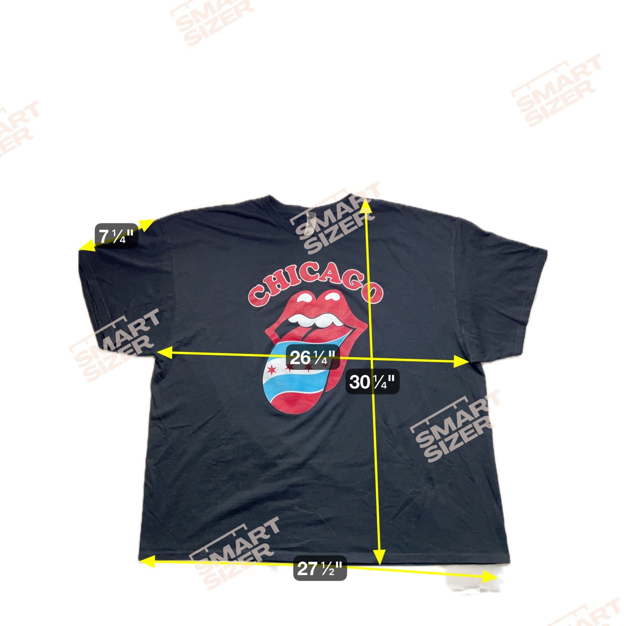 Other Rolling Stones Chicago Tongue Flag 3XL T-Shirt Shirt Size US XXL / EU 58 / 5 - 5 Thumbnail