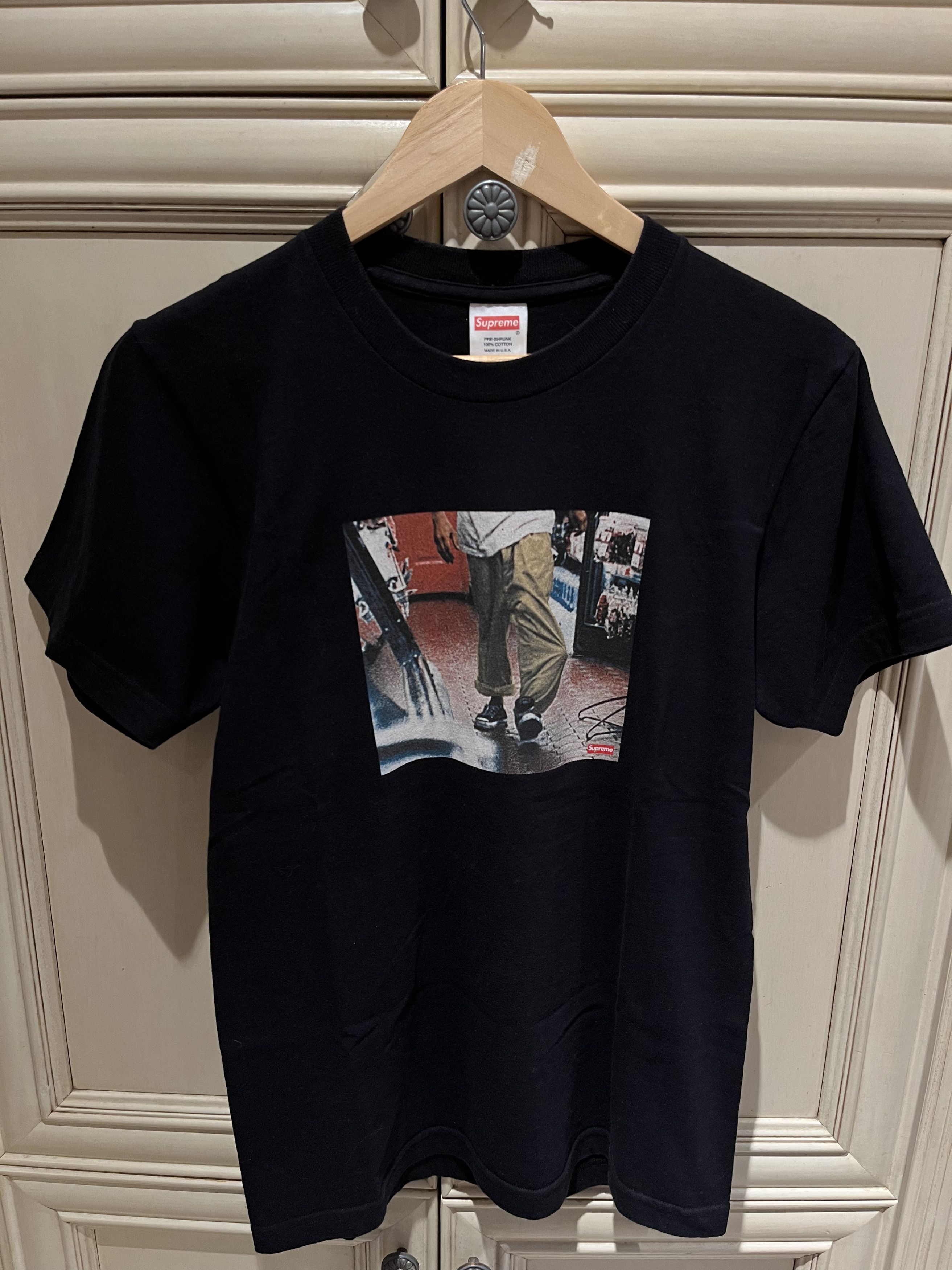 Supreme Supreme x Kids x Larry Clark 40oz Tee Black SS/15 | Grailed