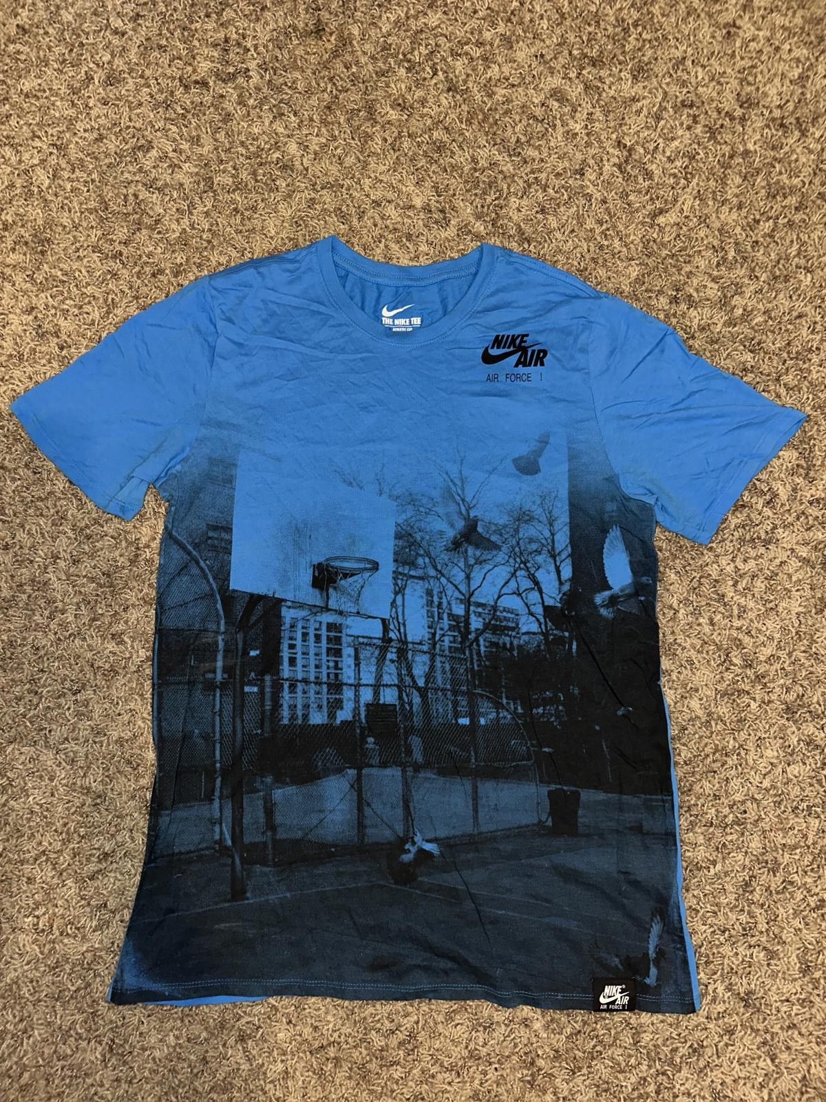Nike Nike Men’s Air Force 1 AF1 Core Street Life Image Graphic Basketball T-Shirt Size US M / EU 48-50 / 2 - 1 Thumbnail