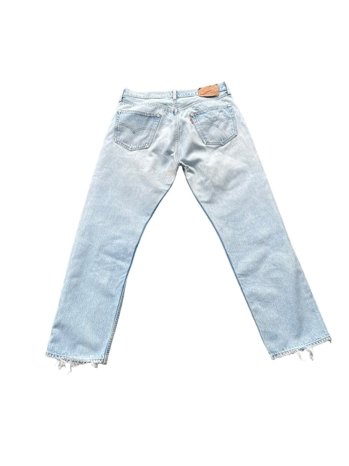 Levi's Vintage 1997 Levis 501 e Distresed Denim Size US 35 - 9 Thumbnail