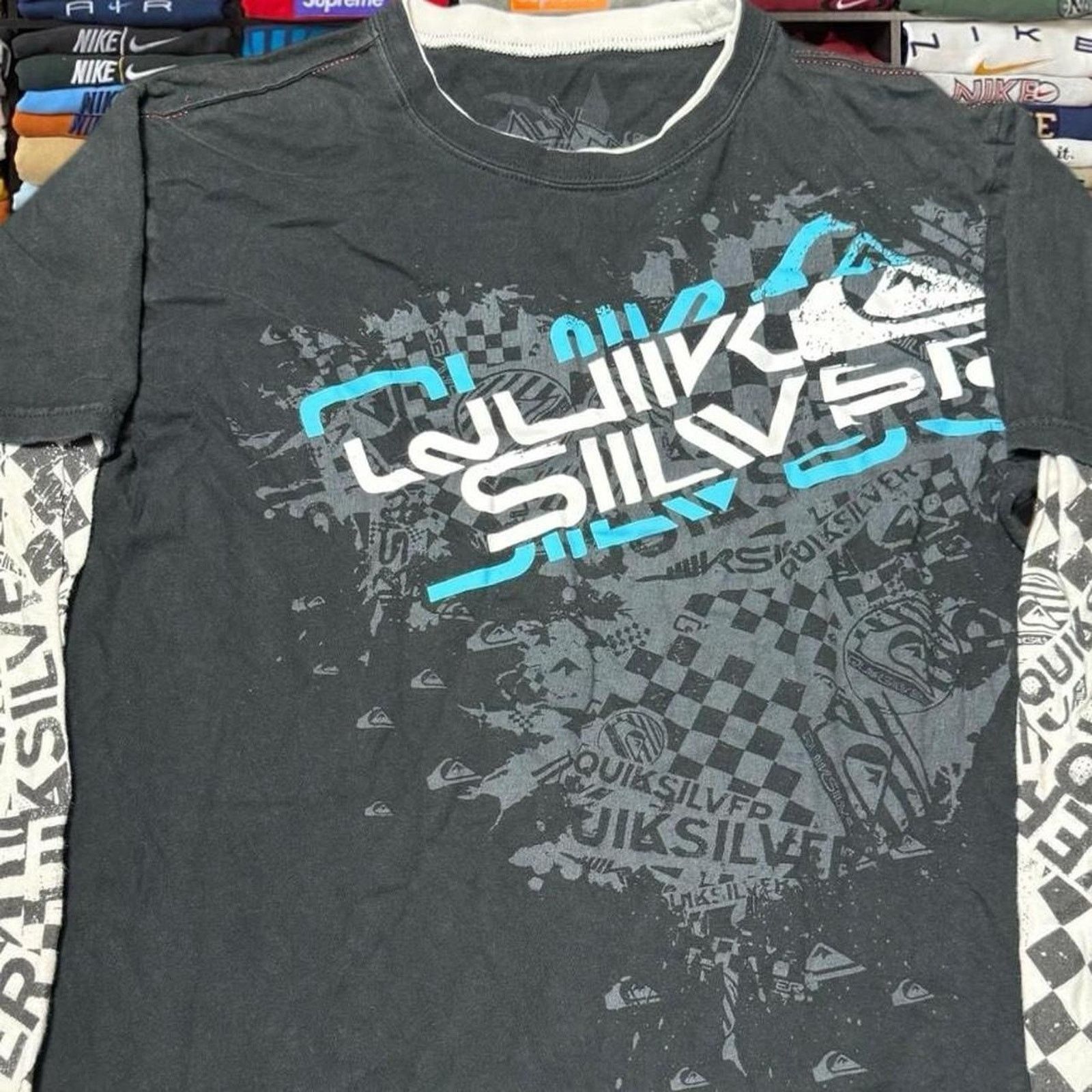 Quiksilver Vintage Y2K quiksilver Surf Sweater/Shirt Size US L / EU 52-54 / 3 - 2 Thumbnail