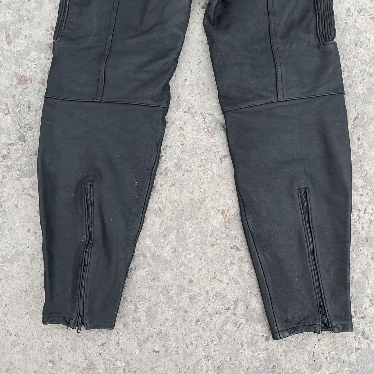 Vintage Vintage Moto Leather Pants Polo 54 Size 90s Y2K USA Size US 33 - 7 Thumbnail