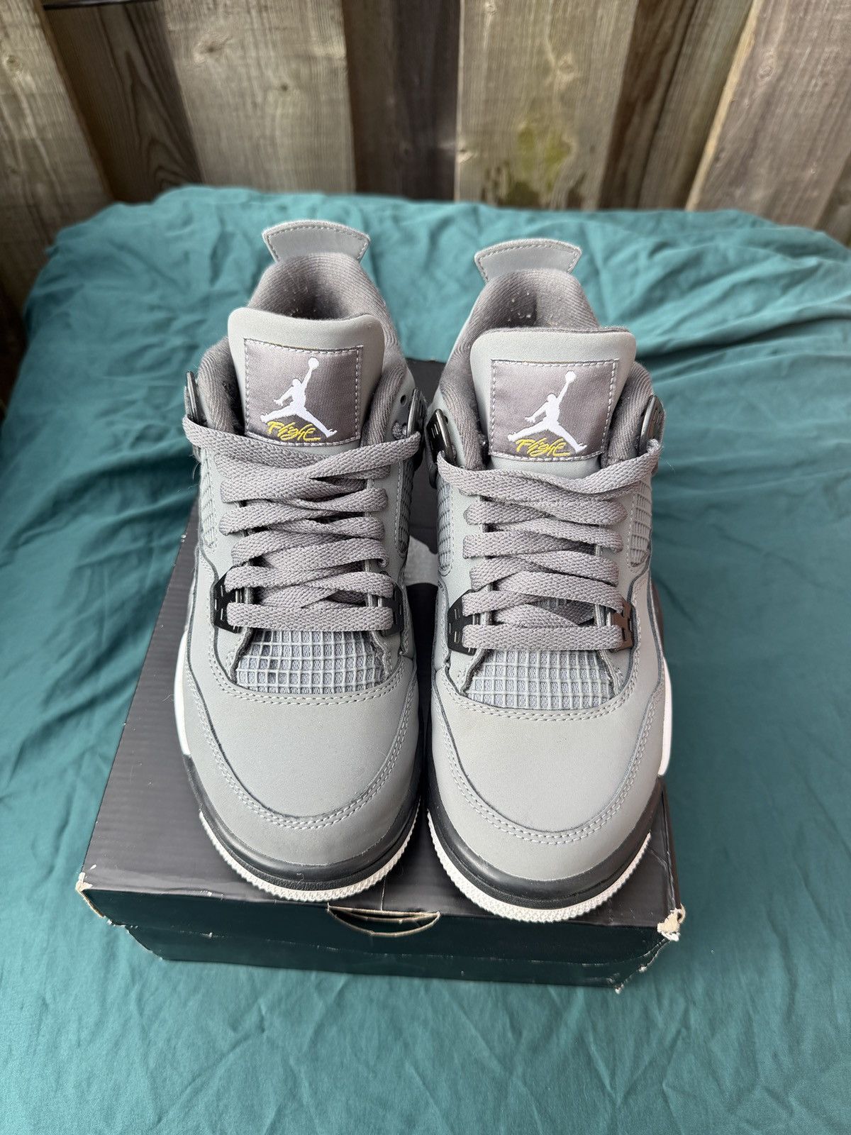 Jordan Brand Jordan 4 Retro Cool Grey Size US 6 / EU 39 - 2 Thumbnail