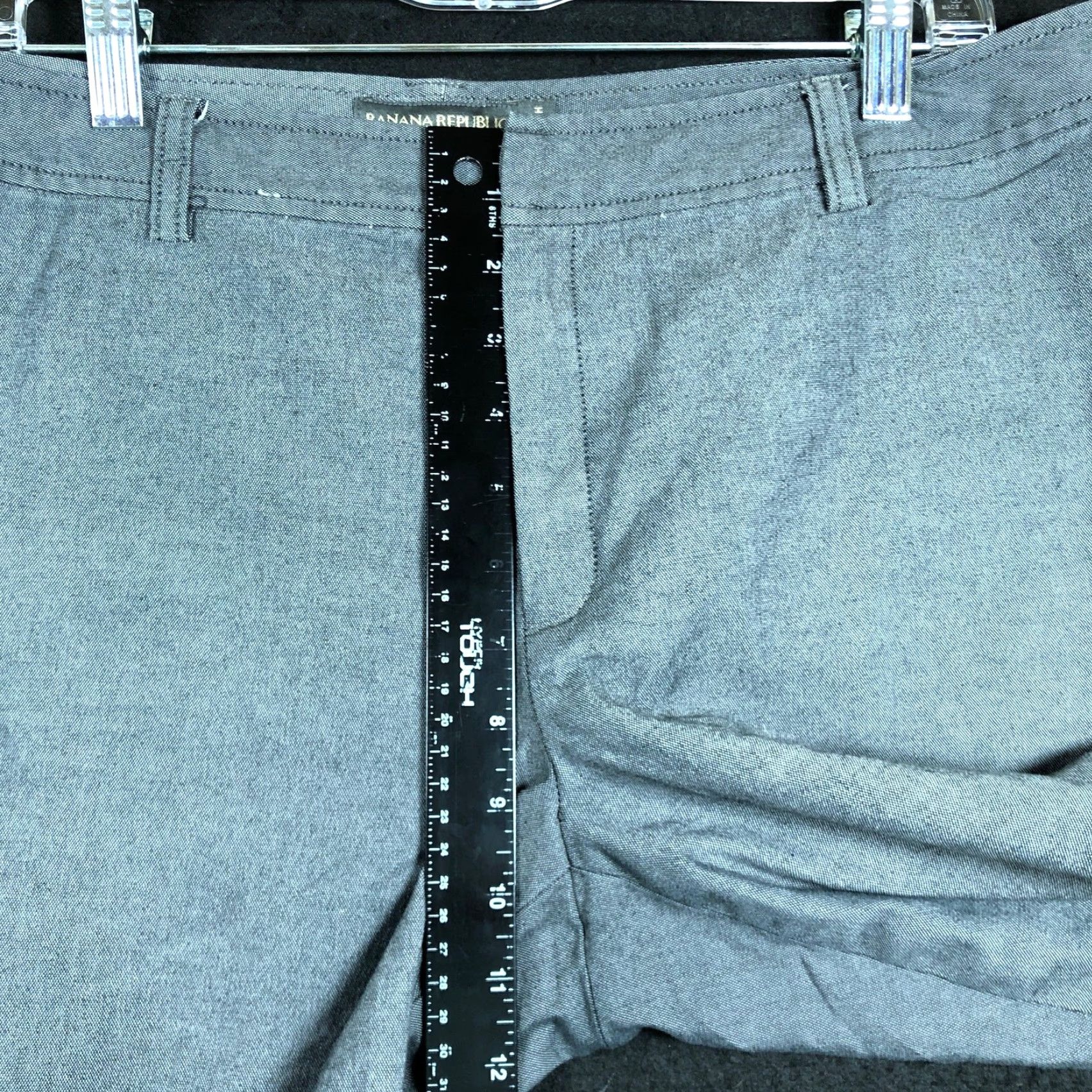 Banana Republic Banana Republic Womens Pants Gray Martin Fit Capris Stretch 14 Long Tall Regular Straight 14 Tall Womens Capris Gray Stretch Banana Republic Pants Size 24" / US 00 / IT 34 - 7 Thumbnail