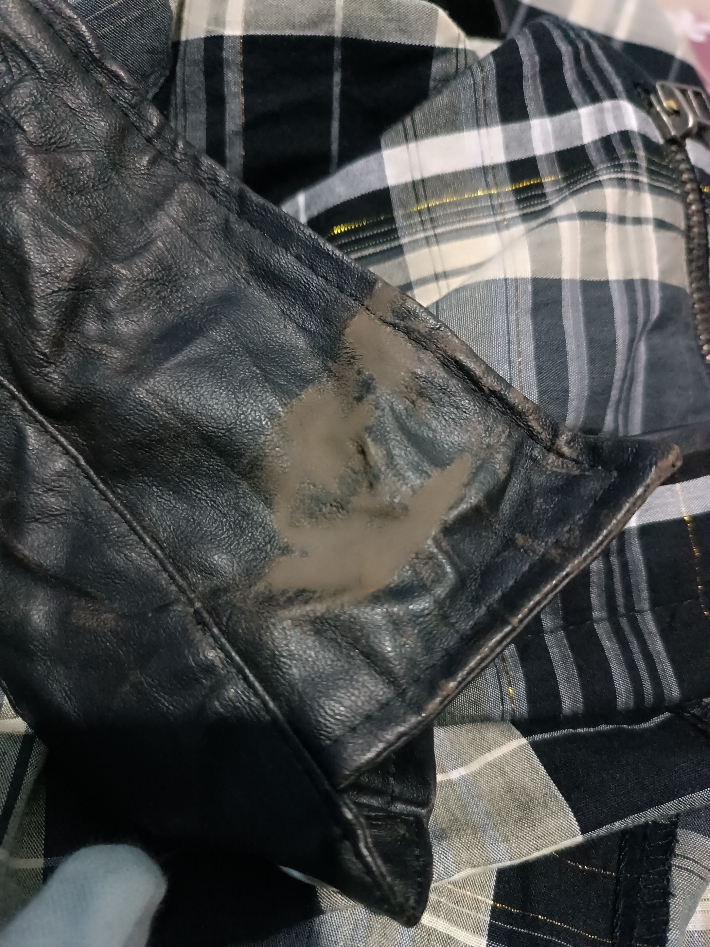 14th Addiction × Japanese Brand Japanese Brand Western Style Cotton Faux Leather Shirt Size US L / EU 52-54 / 3 - 7 Thumbnail