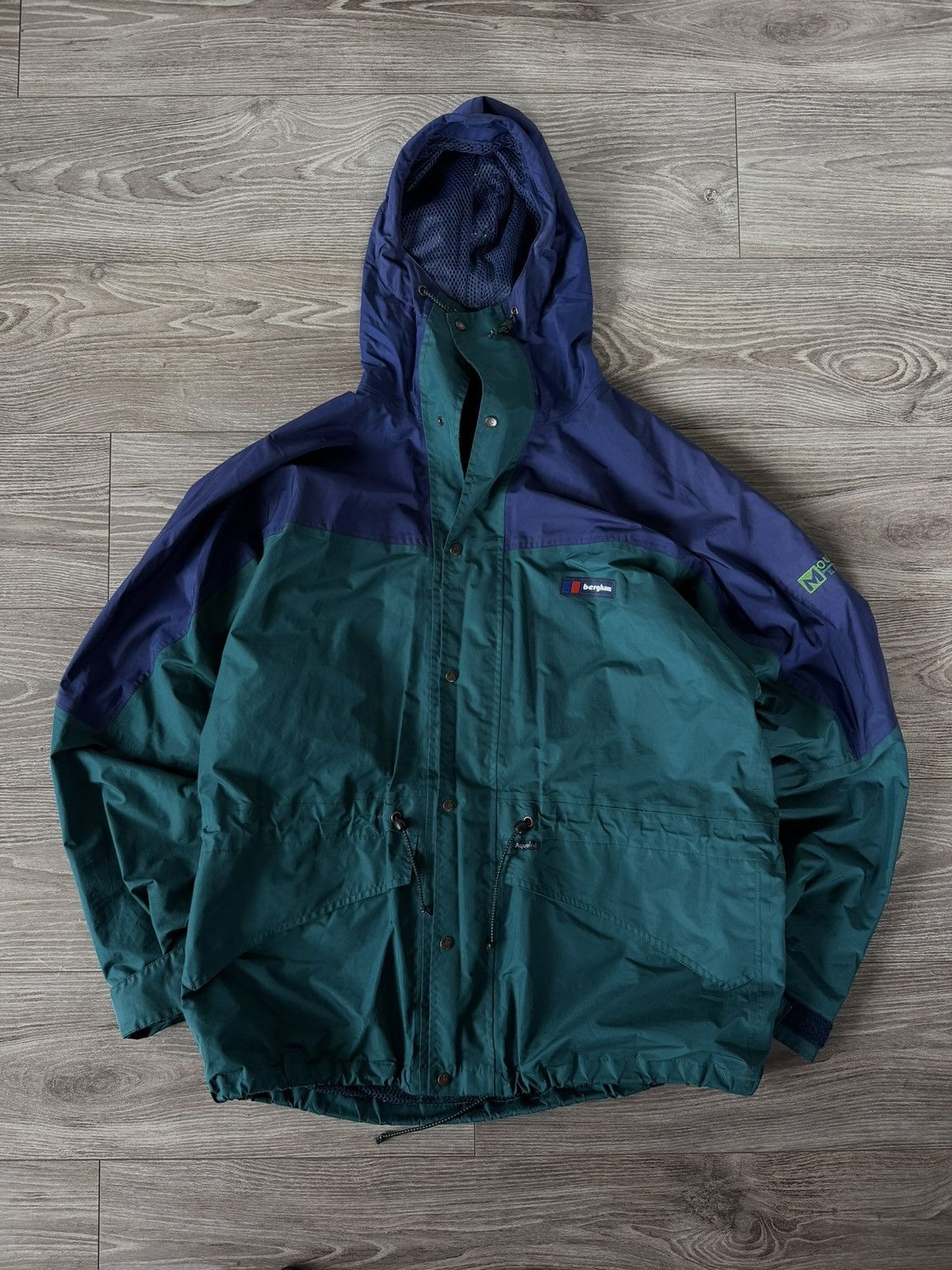 Berghaus Vintage Berghaus 00s Waterproof Regular Gorpcore Jacket Size US XL / EU 56 / 4 - 12 Thumbnail