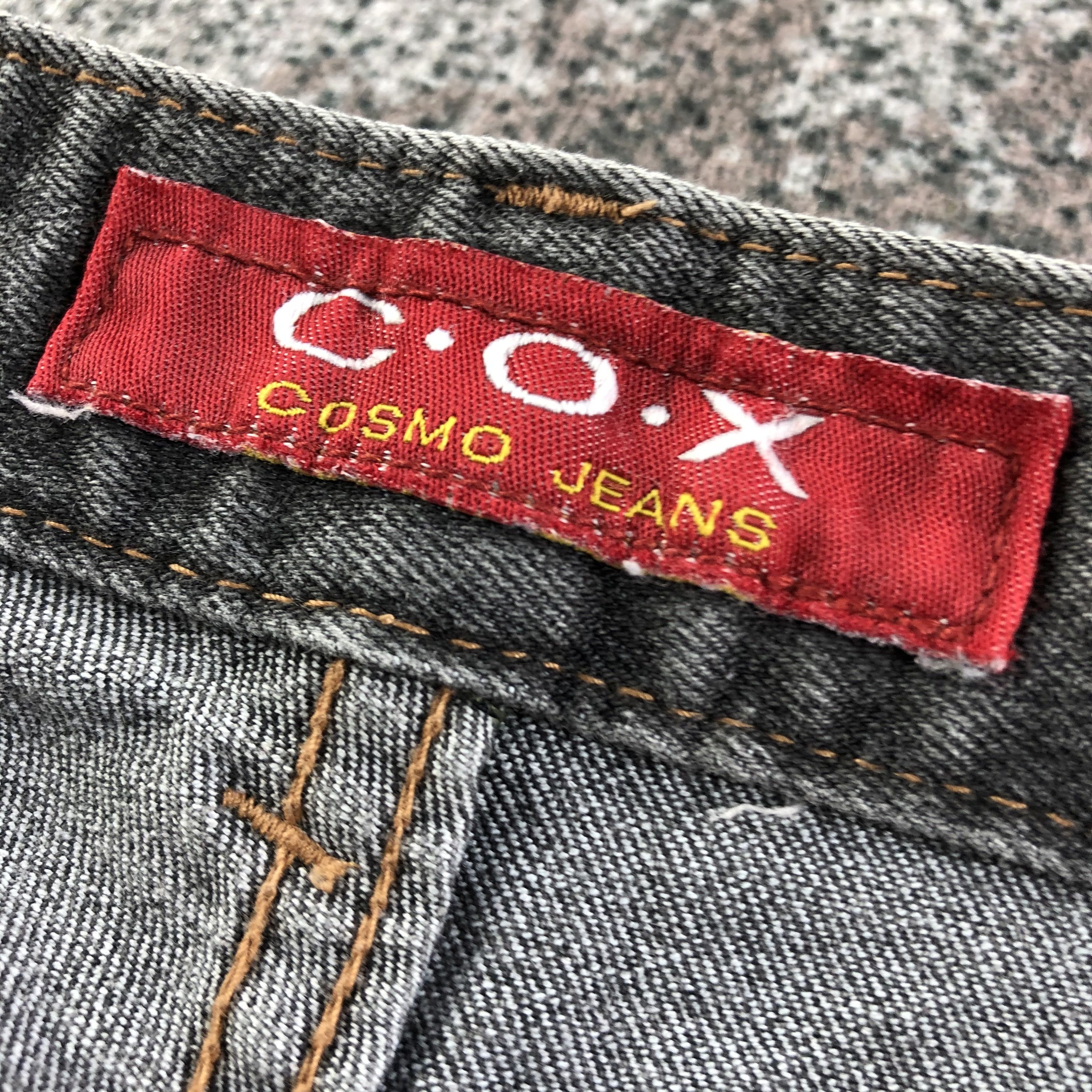Japanese Brand C.O.X Flora Jeans Patchwork Flare Denim KJ1623 Size 26" / US 2 / IT 38 - 9 Thumbnail