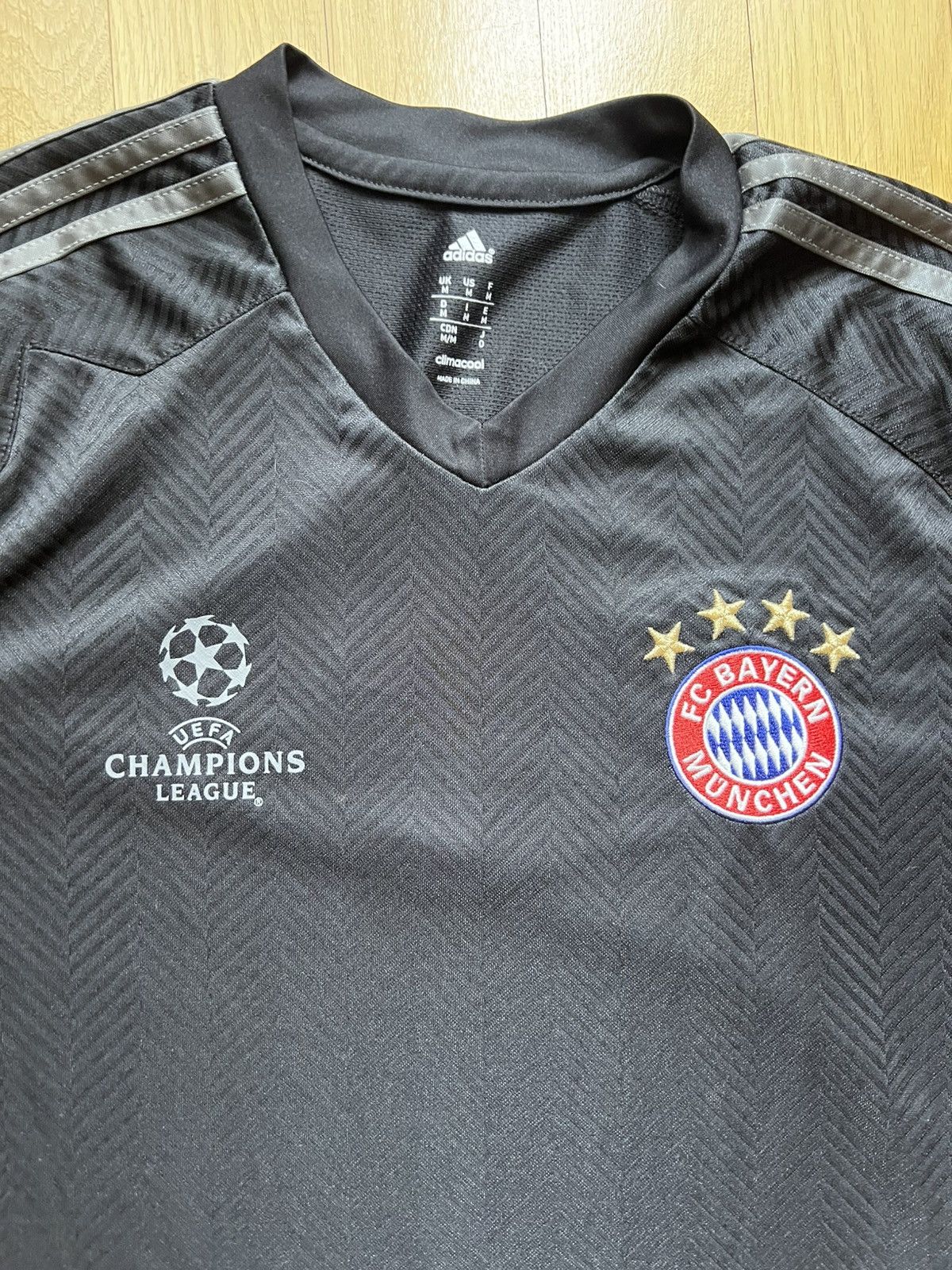Adidas Bayern Munich 2014 2015 Champions League Adidas Shirt Size US M / EU 48-50 / 2 - 2 Thumbnail