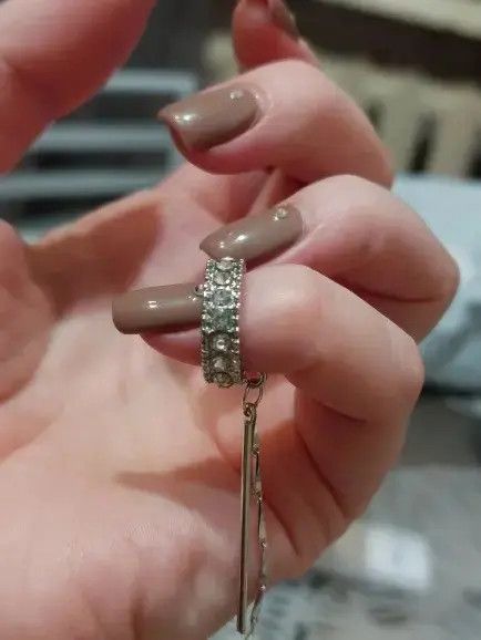 Jewelry Crystal Tassel Earring （1pairs） Size ONE SIZE - 4 Thumbnail