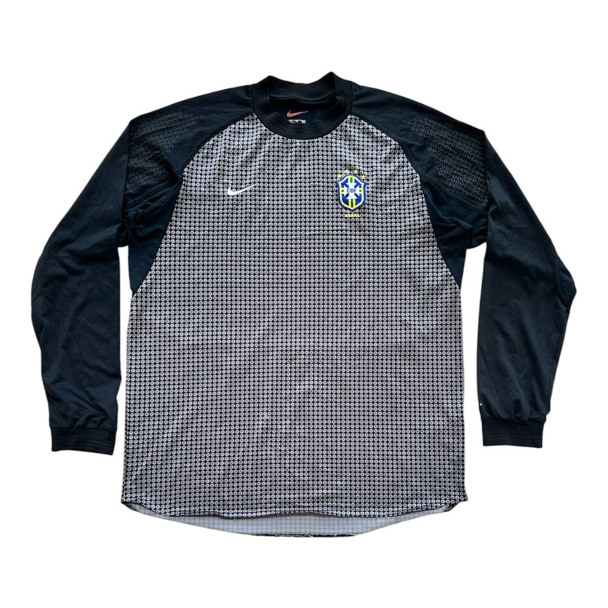 Nike Vtg 2000 Goal keeper brazil national team Size US XL / EU 56 / 4 - 1 Thumbnail