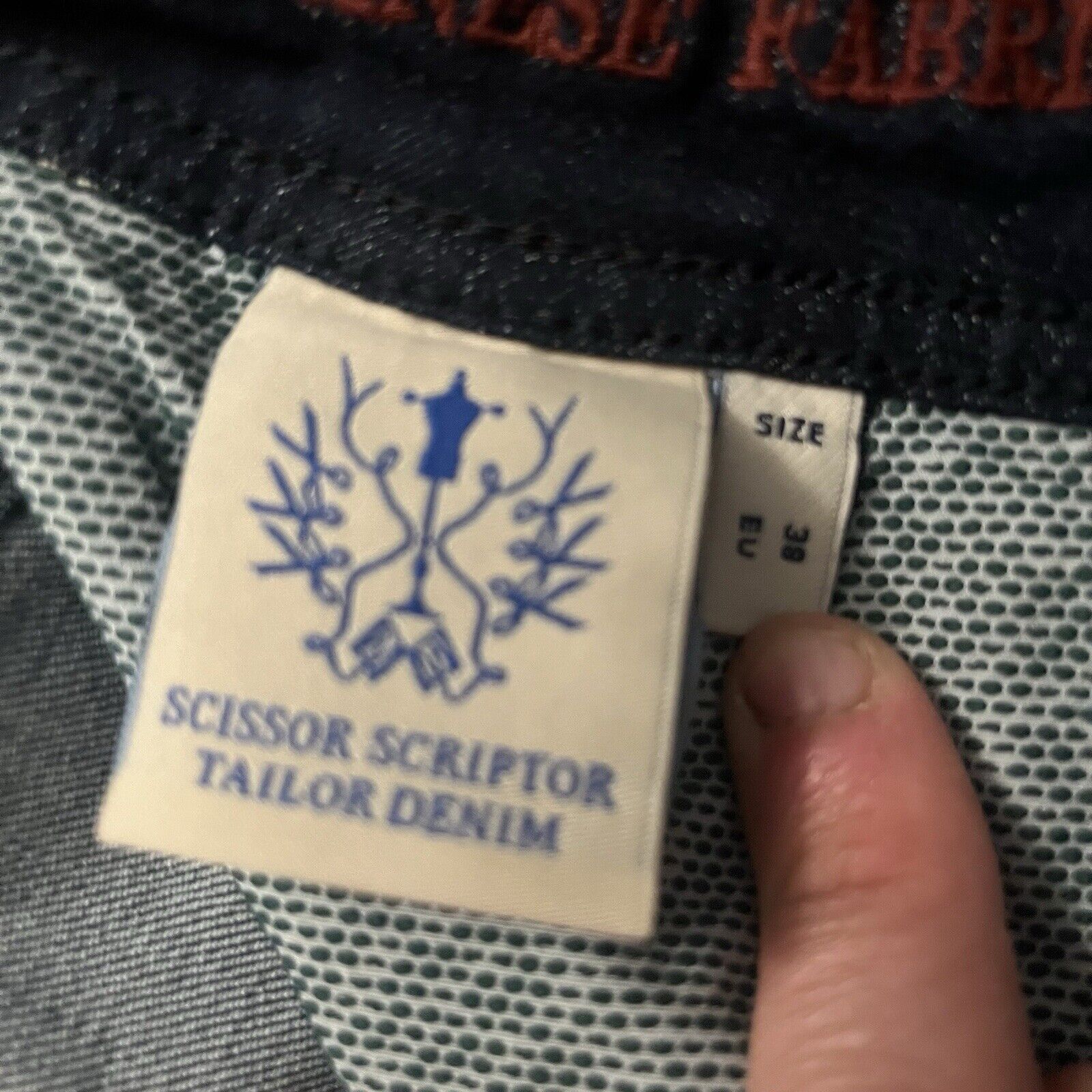 Other NWT Scissor Scriptor Japenese Augusta 36x33 Real Indigo Size US 36 / EU 52 - 14 Thumbnail