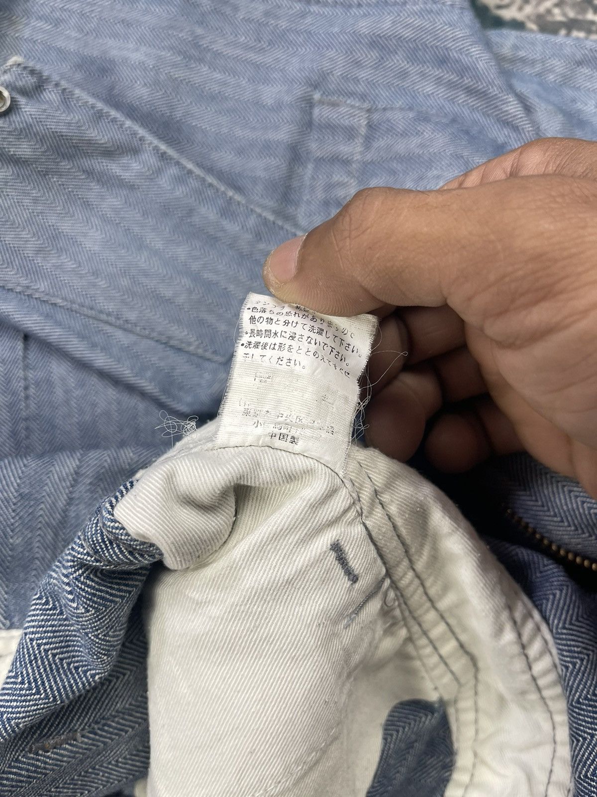 Oshkosh OSHKOSH Classic Harringbone Denim Coveralls Size US 40 / EU 56 - 20 Thumbnail