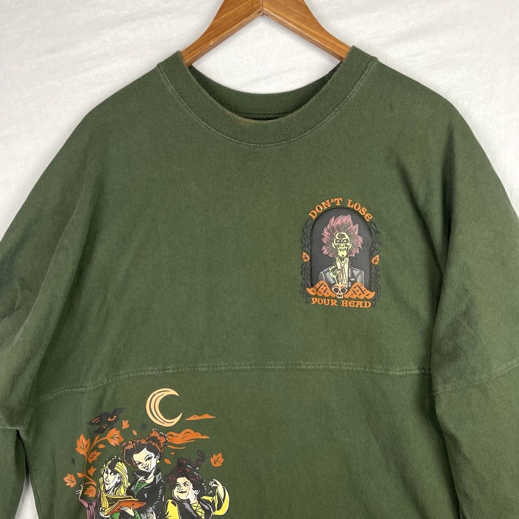 Disney Disney Spirit Jersey Mens 2XL Green Hocus Pocus Be Your Own Kind Of Magic Shirt Mens 2XL Green Disney Spirit Jersey Be Your Own Kind Of Magic Size US XXL / EU 58 / 5 - 2 Thumbnail