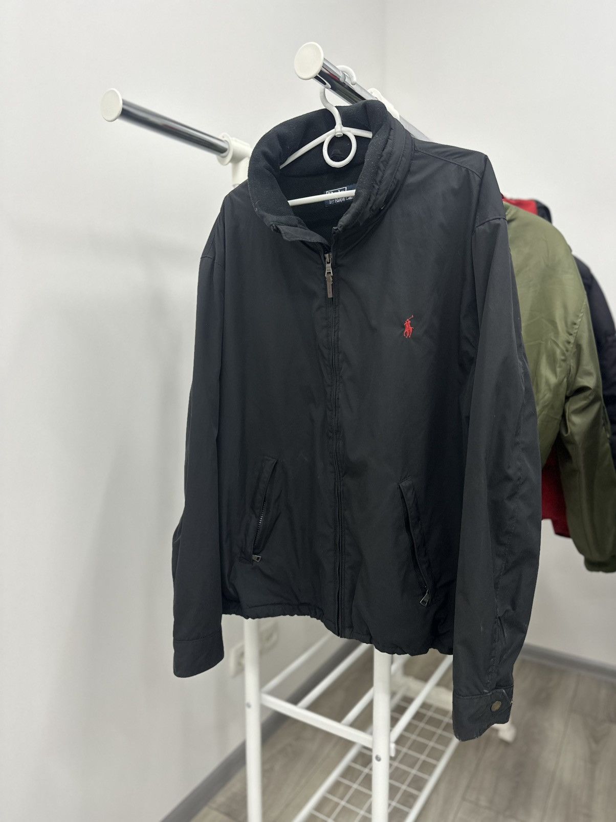 Polo Ralph Lauren Polo Ralph Lauren Vintage Black Jacket 90s Size US XXL / EU 58 / 5 - 2 Thumbnail