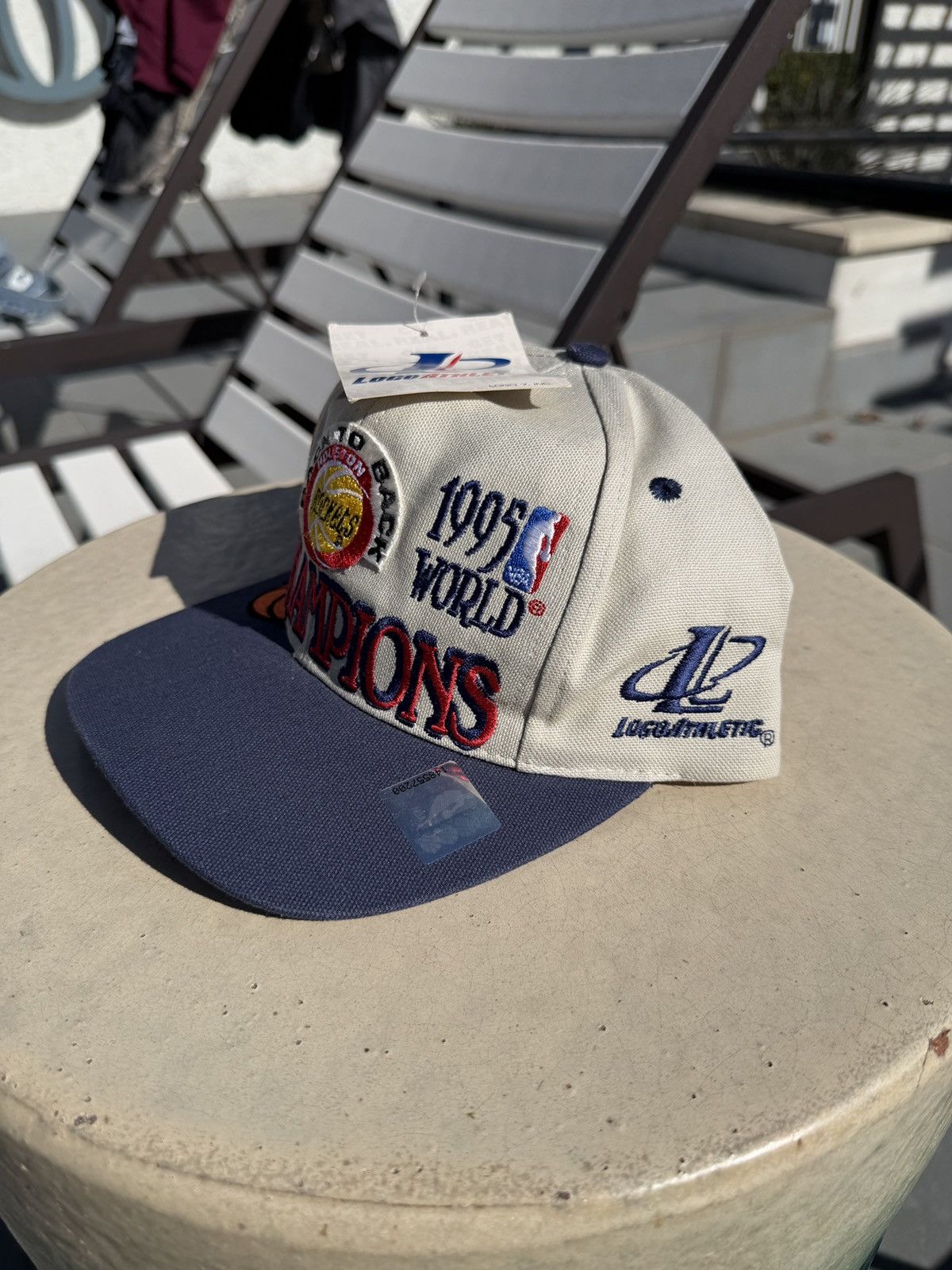 Logo Athletic Vintage 1995 Houston Rockets Hat Size ONE SIZE - 2 Thumbnail