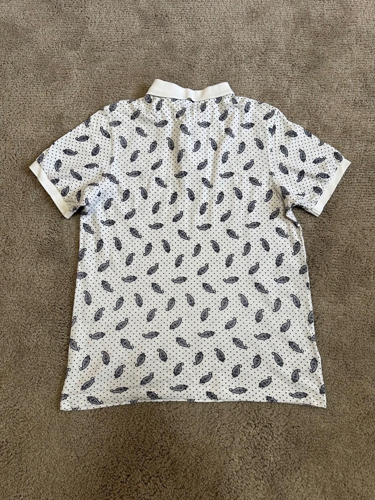 Fred Perry Fred Perry x Drake's Archive Print Paisley SS Polo Shirt L Size US L / EU 52-54 / 3 - 7 Thumbnail