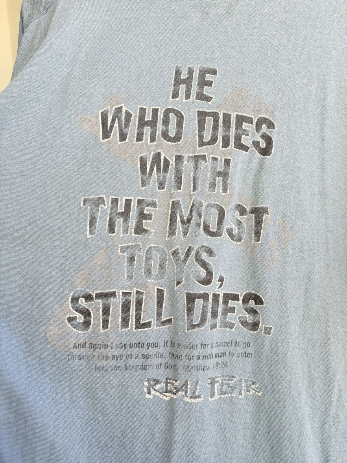 No Fear No Fear He Who Dies With The Most Toys Sun faded Size US XL / EU 56 / 4 - 4 Thumbnail