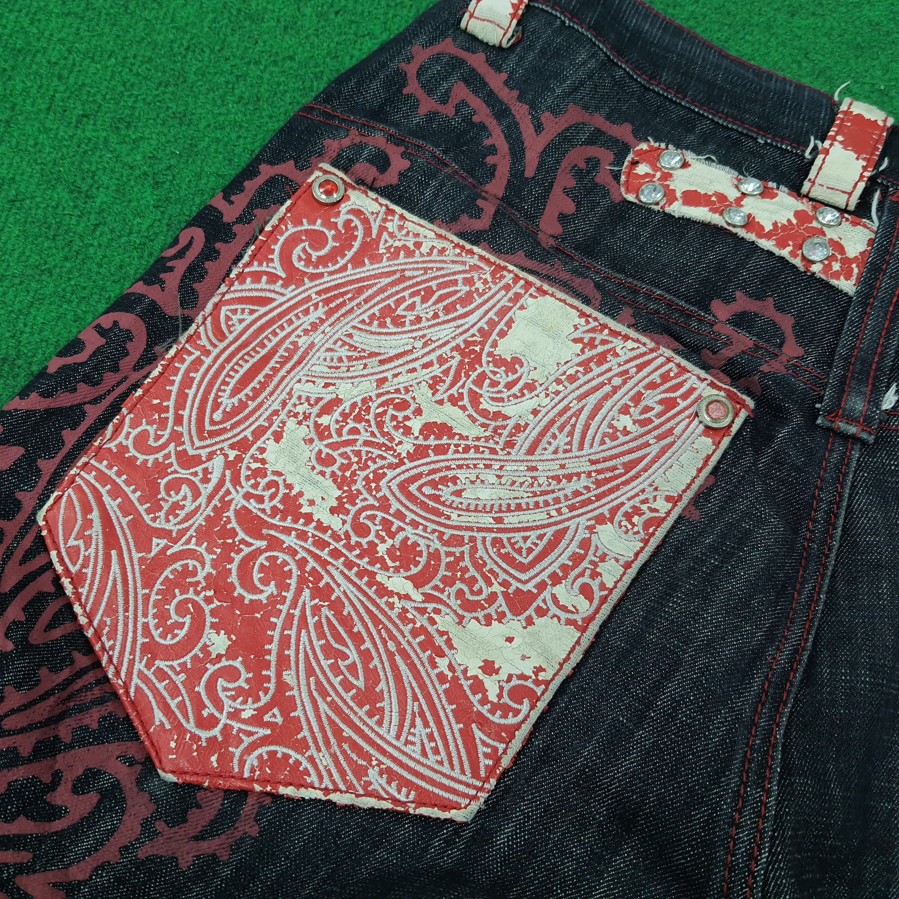 Vintage Vintage K.A.D Clothing Co. Streetwear Jean C235N2 Size US 34 / EU 50 - 17 Thumbnail