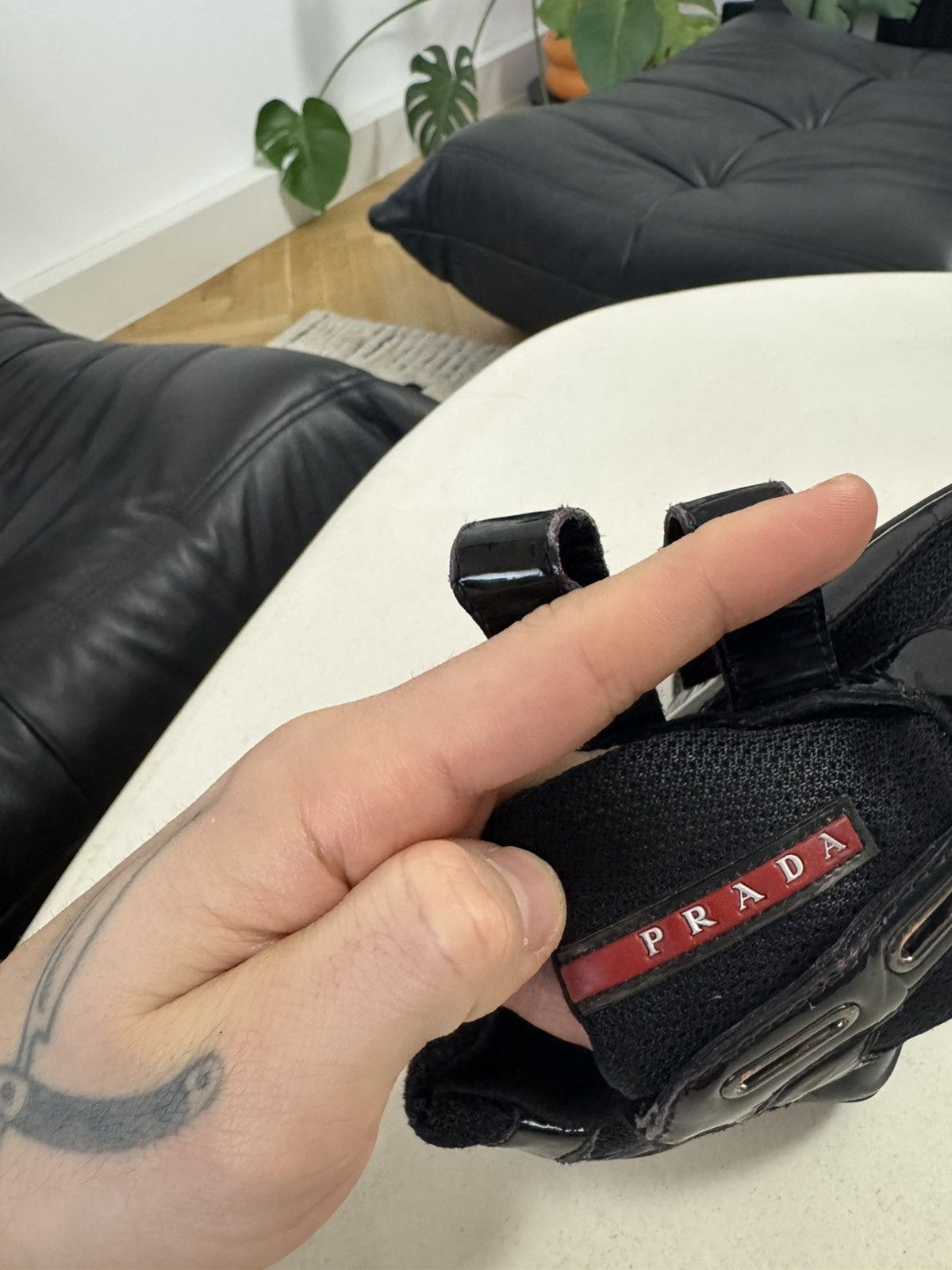 Prada BABY SIZE 29 Prada Vintage Low Sneakers American Cup Luxury Size US 4 / IT 34 - 8 Thumbnail
