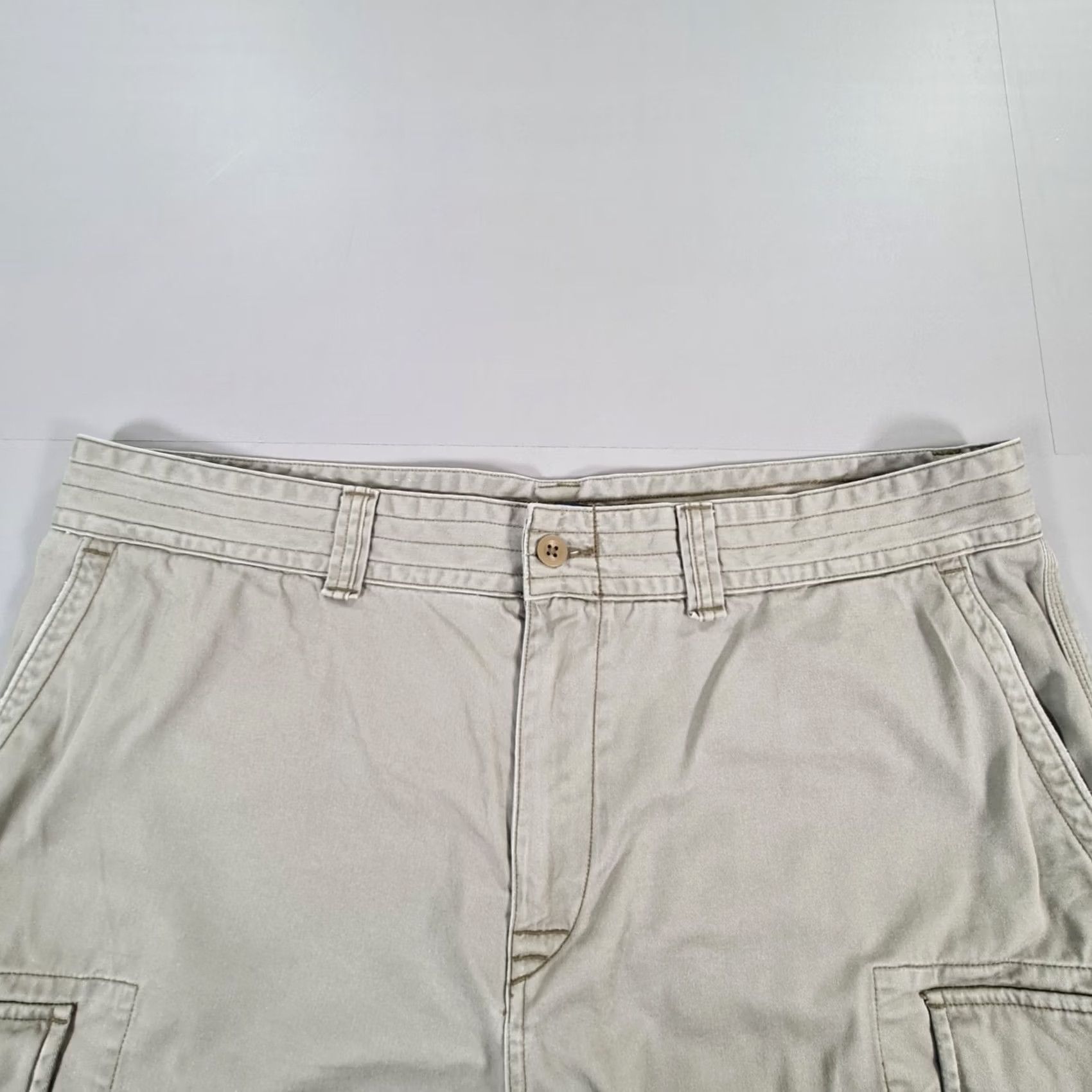 Polo Ralph Lauren Polo Ralph Lauren Mens Cargo Shorts Grey W40 Utility Military Cargo Short Mens 40 Grey Size US L / EU 52-54 / 3 - 2 Thumbnail