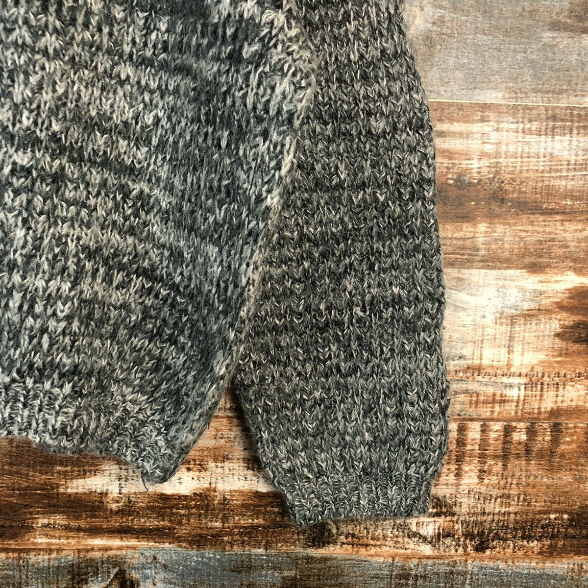 Homespun Knitwear × Japanese Brand Elle Piere vintage Grey Knitwear #A2353 Size M / US 6-8 / IT 42-44 - 8 Thumbnail