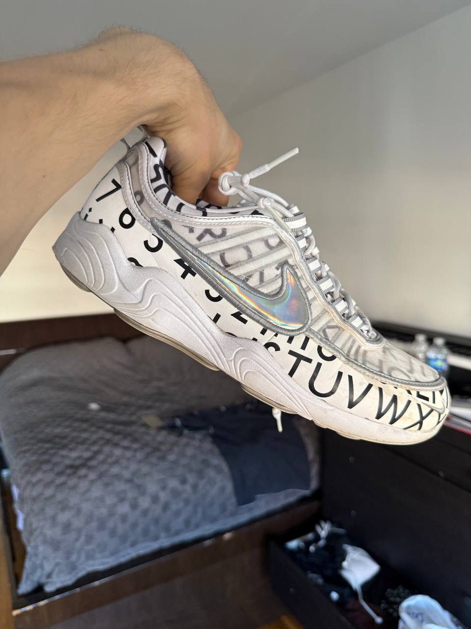 Nike Nike Air Zoom Spiridon Roundel White Size US 10.5 / EU 43-44 - 1 Thumbnail