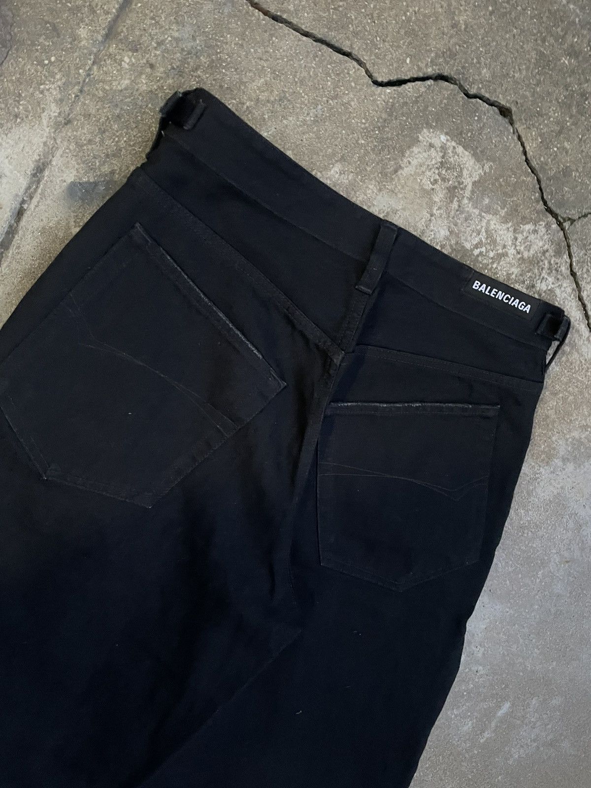 Balenciaga SS22 Hybrid Denim Cargo Pants Size US 32 / EU 48 - 8 Thumbnail