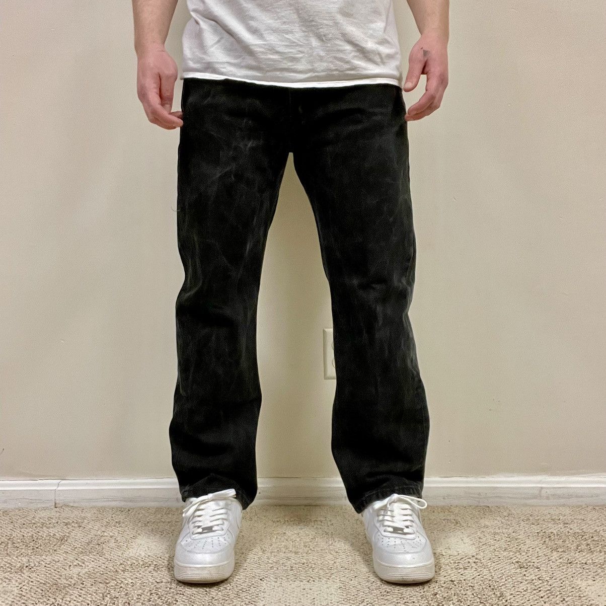 Levi's Levi’s 505 Black Acid Wash Jeans 34x30 Size US 34 / EU 50 - 1 Thumbnail