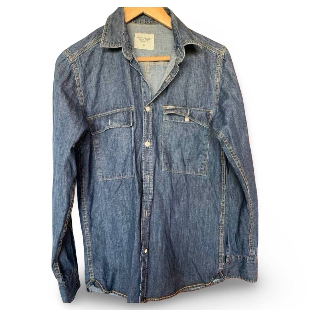 Cedarwood State Cedarwood State denim shirt #620 Size US S / EU 44-46 / 1 - 1 Thumbnail